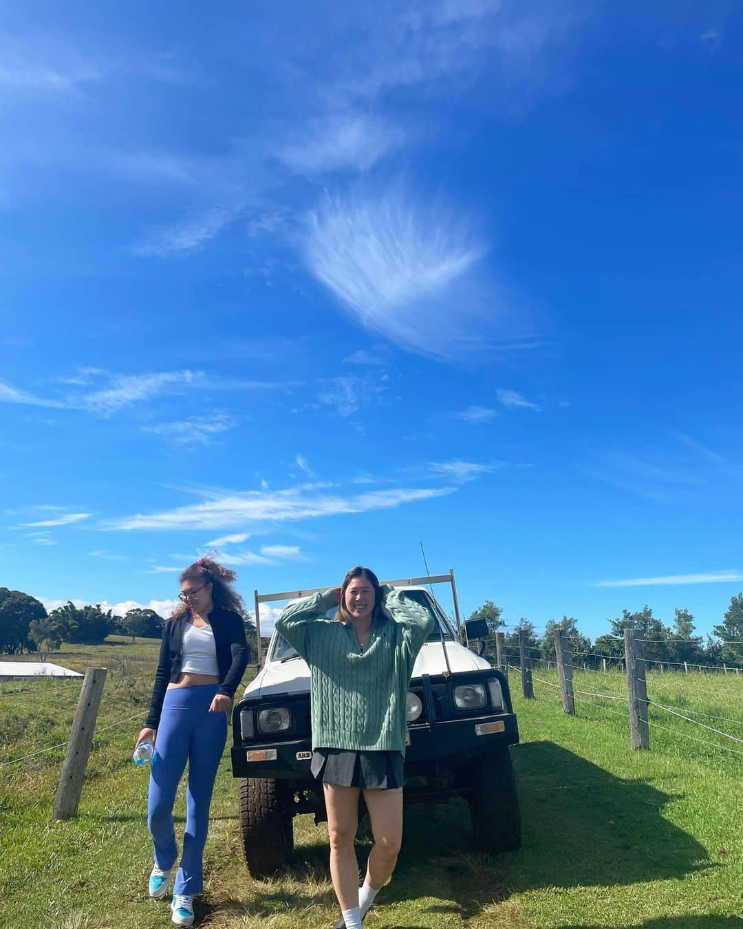 山田愛さんのインスタグラム写真 - (山田愛Instagram)「The farm life🌴 We saw mini piggies as well  #byronbay ☺️☀️ #🇦🇺」6月8日 12時43分 - aiyamada_