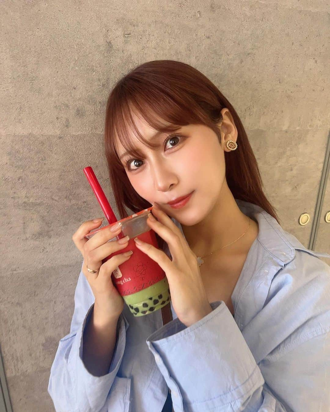 明石奈津子さんのインスタグラム写真 - (明石奈津子Instagram)「* たぴたぴ🧋❤️」6月8日 13時03分 - nattu_official