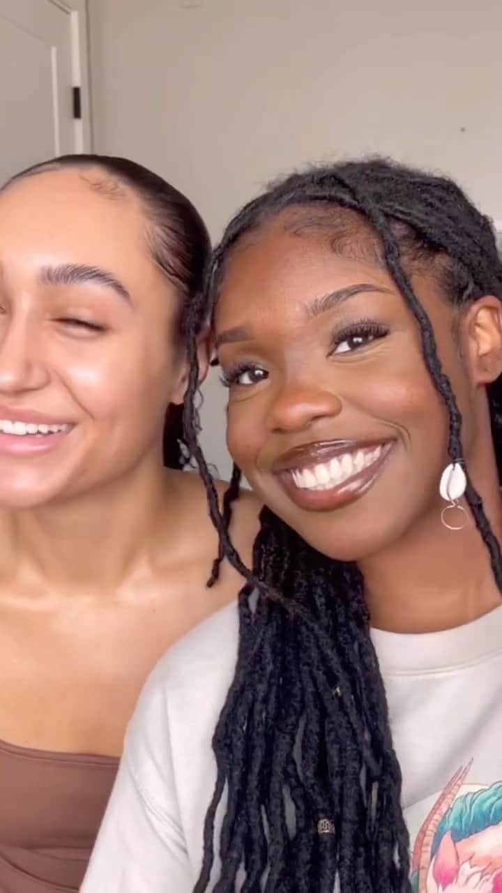 Smashboxのインスタグラム：「In honor of best friends day, please enjoy an unserious makeup tutorial ft. very serious makeup 🥰  Treat your bestie today at smashbox.com | Link in bio #bestfriendsday」