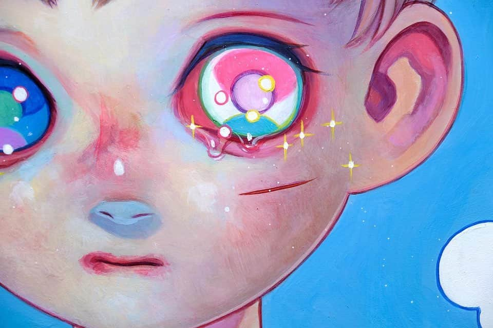 下田ひかりさんのインスタグラム写真 - (下田ひかりInstagram)「On view now🤩  Children of This Planet #60 Oil on canvas 17.7” x 14.9” inches  📍Sold  For @touch_galleryhk’s new exhibition "Portrait: the Infinite and Beyond", on view now💙💙  📆 On view through July 1, 2023  💌 To request the collector's preview for the show, please email hello@touchceramics.com.  This June, Touch Gallery proudly presents Portrait: the Infinite and Beyond Group Exhibition. Showcasing multiple artists’ works from different nationalities and cultural backgrounds, which express their own unique interpretation of portrait art. We believe that through the exhibition space, an infinite possibility of portraits and imaginations are contained.  📸 @touch_galleryhk   #hikarishimoda #下田ひかり #art #painting #popsurrealism #newcontemporaryart」6月9日 0時13分 - hikarishimoda