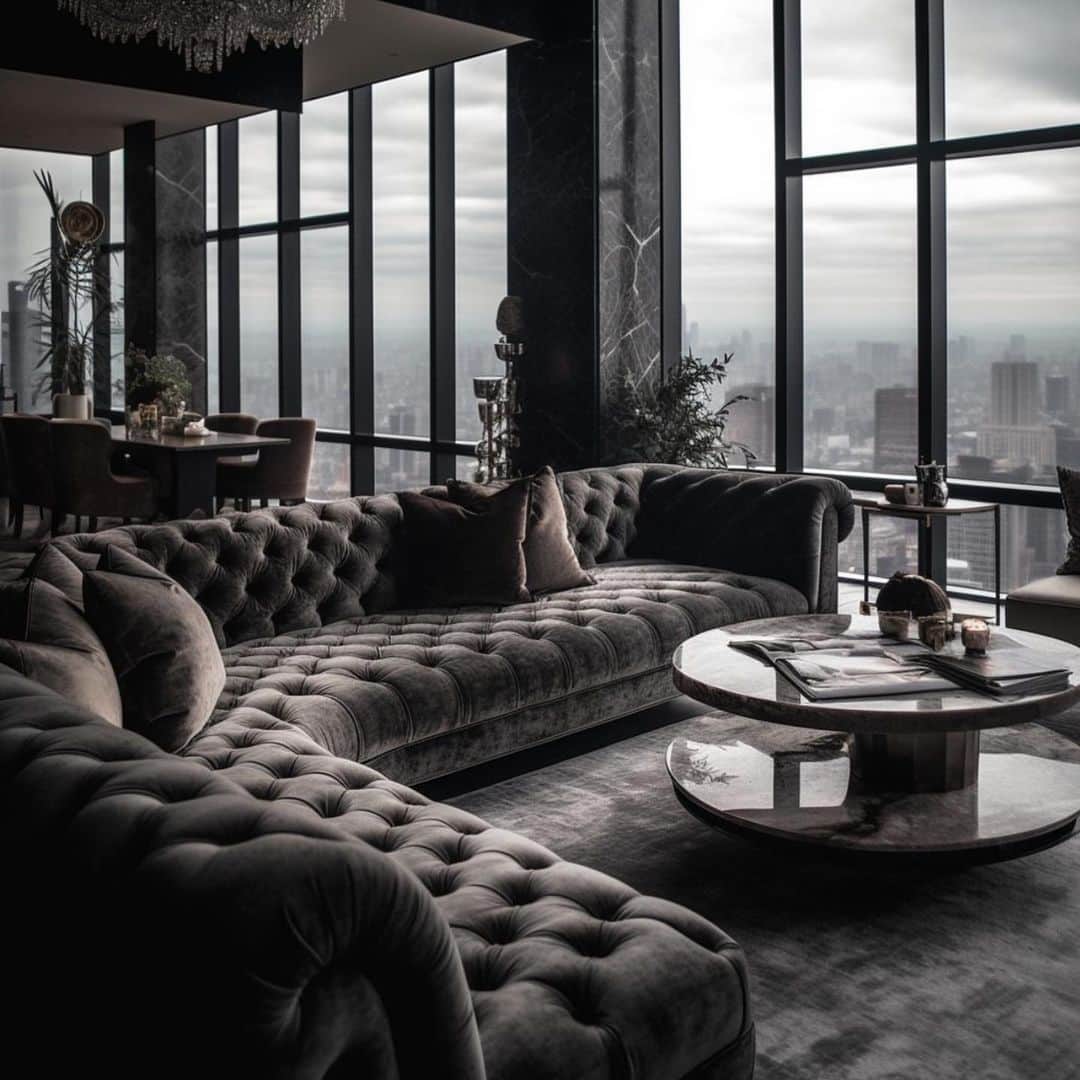 My Interiorのインスタグラム：「Enlightening designs by @slaven_stevanovic an interior designer and 3D artist who deals with bespoke luxury interiors and high end photo realistic visualization」