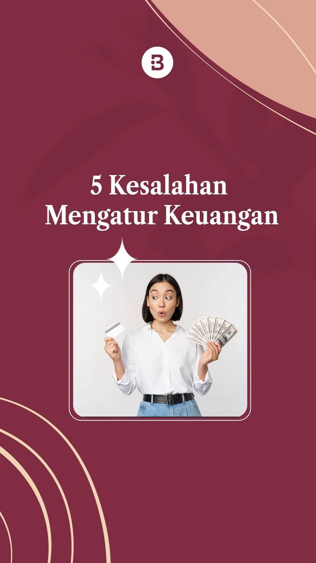 のインスタグラム：「Usia 20-an adalah masa di mana kamu mulai mencari tahu lebih banyak tentang kehidupan dan belajar dari kesalahan terdahulu. Bagi sebagian orang, pada usia ini mereka pertama kalinya berhadapan dengan urusan keuangan sepenuhnya sendirian. Dirangkum dari Entrepreneur, berikut ini lima kesalahan mengatur keuangan yang harus dihindari biar tidak boncos. Cek di video ini ya!」
