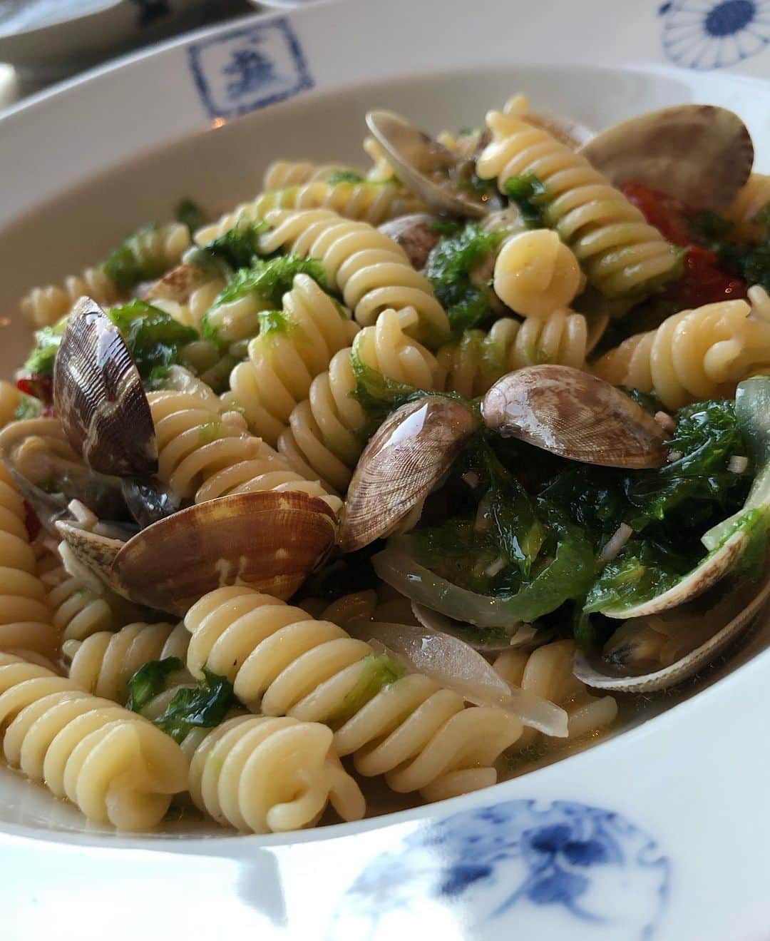 市川九團次 (4代目)のインスタグラム：「これこのイタリアンうまいですっ‼️ 五島椿ホテルのイタリアン！！ 地産地消。地元の幸を豊富に扱ったメニュー。」