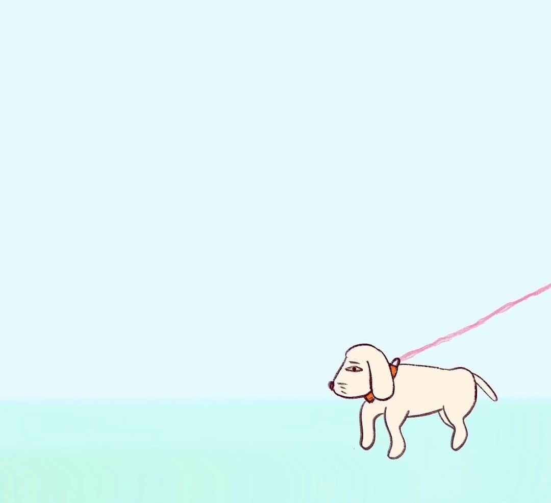 keigoのインスタグラム：「🐶 #illustration」