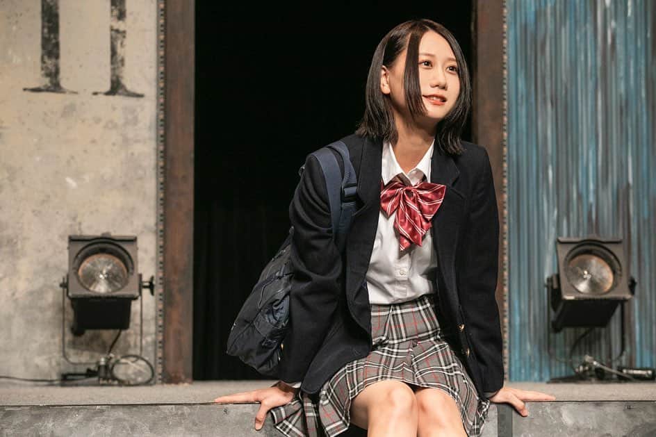 のインスタグラム：「高校生な古畑さん  舞台アビリティイレブンに 来てくれた皆んなありがとう🙇🏻‍♂️🤍」