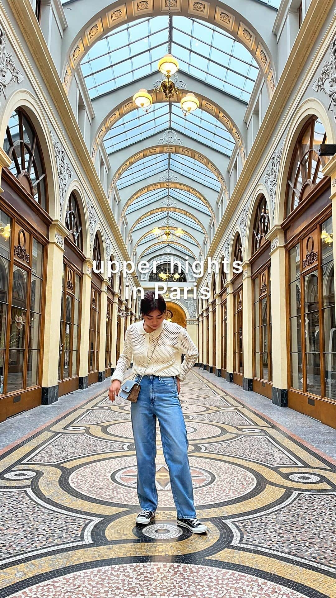 upper hights OFFICIALのインスタグラム：「@upperhights in Paris  日本のデニム加工の高い技術とupper hightsのデニムを世界中の人にお届けすべく、パリの展示会にも出品しております。 @guestlist___tokyo スタッフがパリの街でupper hightsの商品をコーディネート！  Style:THE HIM 7月再販予約がスタートしました！ @guestlist___tokyo @haunt_daikanyama 別注ロングレングスも再販予約スタート！！  #upperhights #アッパーハイツ #アッパーハイツデニム  #THEHIM #ワイドストレートデニム #denim #denimcode #デニム #デニムコーデ #デニムラバー」