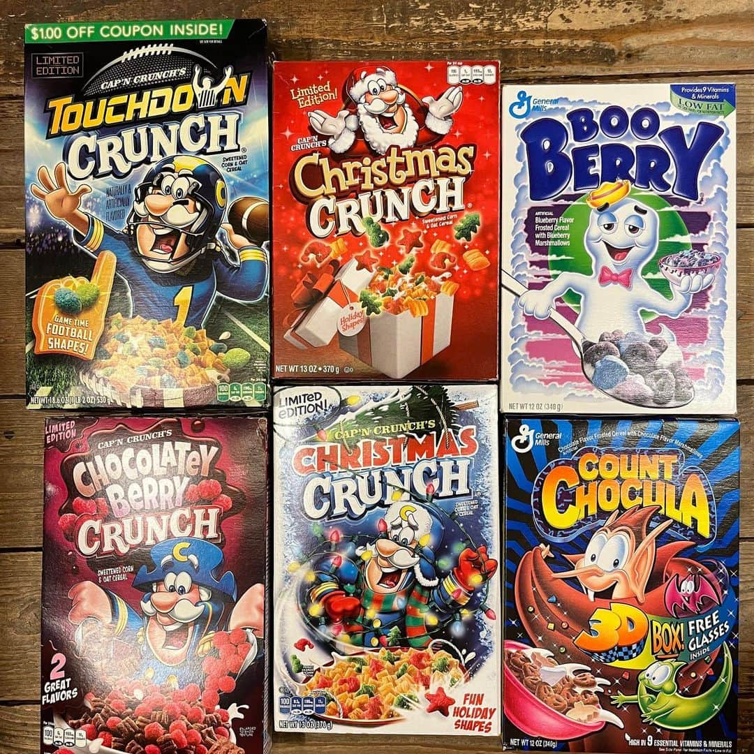 kiarrysさんのインスタグラム写真 - (kiarrysInstagram)「Vintage General Mills & Quaker Oats & Kellogg Cereal Boxes New in Today. ボックス廃止でパウチパックになるとか、ならないとか‥また一つ僕らが憧れたアメリカンカルチャーが消えるのかと思うと寂しいですね。」6月8日 18時44分 - kiarrys