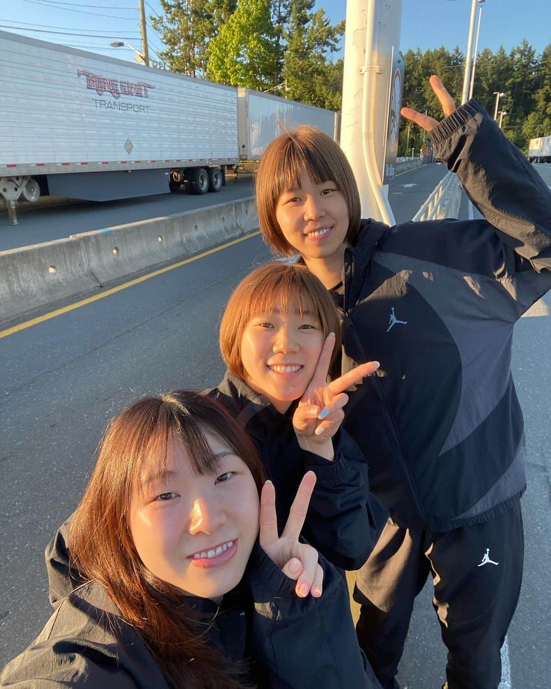 藤堂なな子さんのインスタグラム写真 - (藤堂なな子Instagram)「同期🫶 と、かにケーキ  #初フェリー #めちゃテンション上がった」6月8日 18時39分 - todonanako