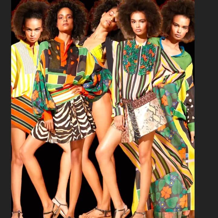 ミッシェルクランのインスタグラム：「.  « mimi Liberté »    The African queen    Spring Summer 2023    #mimiliberte  #michelklein  #Summer23  #SS23 #newcollection  #PFW #parisfashionweek  #letshavefun #prints  #stripes #florals #animalprints #embroidery  #colors #romantic    www.mimiliberte.com」