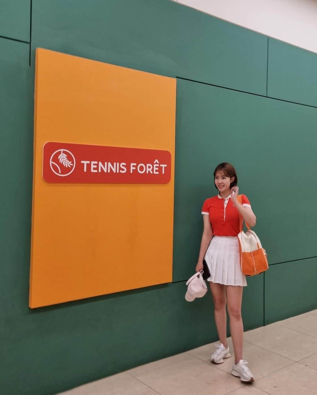 チェ・ユニョンさんのインスタグラム写真 - (チェ・ユニョンInstagram)「오랜만에 테니스🎾」6月8日 18時57分 - y.o.o.nyoung