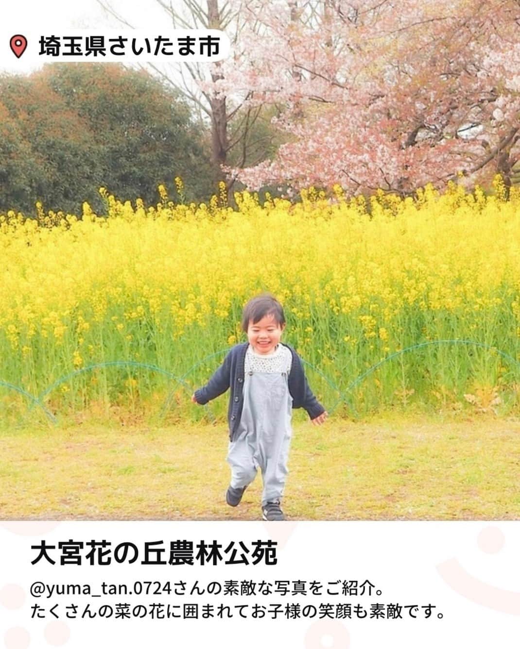 iko-yo（いこーよオフィシャル）さんのインスタグラム写真 - (iko-yo（いこーよオフィシャル）Instagram)「「#いこーよピックアップ写真集 5選」 今回ピックアップしたのは↓ ーーーーーーーーーーーーーーーーーー 📍大阪府高槻市 【#芥川桜堤公園】 高槻市を流れる芥川沿いにある公園で春は桜のお花見スポットとして有名です。毎年4月には大勢の花見客で賑わいを見せ、5月には「鯉のぼりフェスタ」が開催され、約1000尾の鯉のぼりが揚げられます。夏になると川遊びを楽しむことができ、近隣住民の子供たちが大勢集まります。すべり台やスプリング遊具もあるので、幼い子供でも楽しめます。 @k_____eeenonさん、素敵なお写真ありがとうございます！  📍埼玉県さいたま市 【#大宮花の丘農林公苑】 10.9ヘクタールという広大な敷地のうち、3.3ヘクタールが花畑となっており、四季折々の花々が楽しめる公園。なかでも春先に見頃を迎えるチューリップ畑は、赤や白、黄色、ピンクの鮮やかなチューリップが一面に咲き誇り、その春らしい景色をひと目見ようと、多くの人が訪れる人気のおでかけスポットとなります。 @yuma_tan.0724さん、素敵なお写真ありがとうございます！  📍北海道札幌市 【#農試公園】 北海道農業試験場があった場所に作られた公園。夏はちゃぷちゃぷ広場で水遊び、冬はスキーの練習もできる小さな山があるので一年中楽しむことができすね。 レンタル自転車もありサイクリングロードも走れるのが魅力的です。他には交通ルールを学べる「交通コーナー」ガリバーの形をした遊具、工具類が無料で借りられ自由に工作できる「トンカチ広場」もありますよ。 @guriguracamoさん、素敵なお写真ありがとうございます！  📍 北海道斜里町 【#夕陽台】 夕陽台は、知床世界遺産の知床八景に数えられる夕陽の名所です。 ここからの夕陽はとても美しく、オホーツク海が赤く染まる光景は絶景そのものです。こちらは四季を通して利用できるので、流氷と夕陽のコントラストも見ることができます。 @t0m0mi0920さん、素敵なお写真ありがとうございます！  📍東京都荒川区 【#汐入公園】 「豊かで多様な水辺と緑に彩られた、活力と潤いのある川辺のひろば公園」を基本テーマとした公園。展望広場、ふれあい広場、ピクニック広場や多目的広場など多様な広場とともに、テニスコート等のスポーツ施設や野外ステージ、噴水、日時計、複合遊具、バーベキュー広場等を設け、のびのびと楽しめる安全な広場公園となっています。 @cha.n62さん素敵なお写真ありがとうございます！  ※2023年5月22日時点の情報です。 最新の情報は公式HPや「いこーよ」サイトでご確認ください。 ーーーーーーーーーーーーーーーーーーー おでかけ情報量は日本最大級！ 子どもとお出かけ情報サイト「いこーよ」 「親子でおでかけしたい場所」をご紹介させていただいています！  お子さんとのおでかけの思い出の写真を、このアカウントをフォローの上#いこーよ #いこーよおでかけ部 をつけてぜひ投稿してください。魅力的な写真は、いこーよ公式SNSで紹介させていただきます！  募集中タグ#いこーよ #いこーよおでかけ部  「子どもと行きたい！」と思ったら保存が便利！ プロフィールのURLから「いこーよ」のサイトに行くと、他の投稿やオトクな情報などが載っています♪ ☞ @ikoyo_odekake  #お出かけ #おでかけ #お出かけスポット #子連れ #こどものいる暮らし #子連れスポット#カメラママ#ママフォトグラファー #いこーよおでかけ部 #札幌ママ #札幌観光 #札幌旅行  #さいたまママ #さいたま旅行  #お花見 #ピクニック #夕陽  #夏休み #三連休」6月8日 19時01分 - ikoyo_odekake