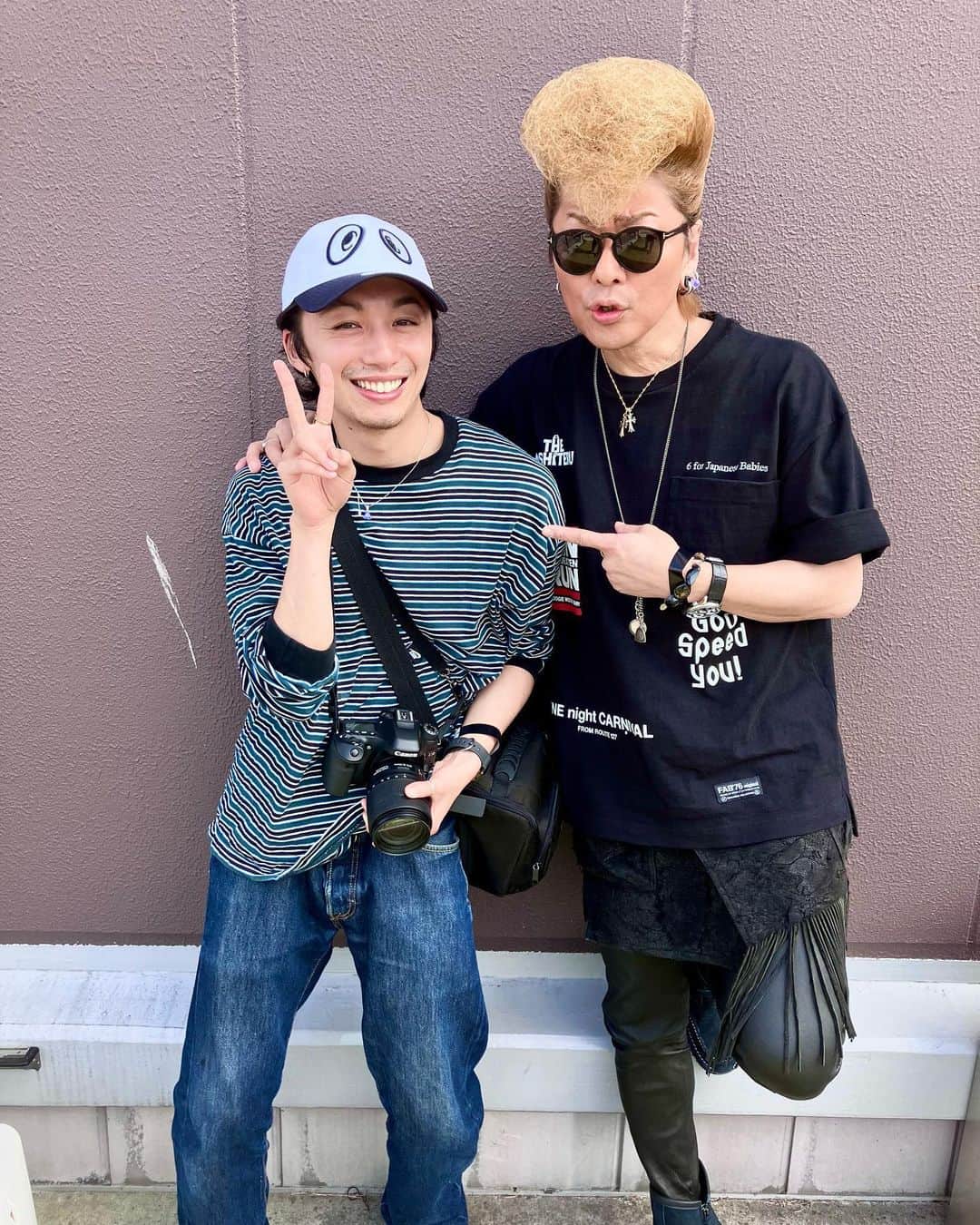大原海輝のインスタグラム：「スターに会えてしまった😂」