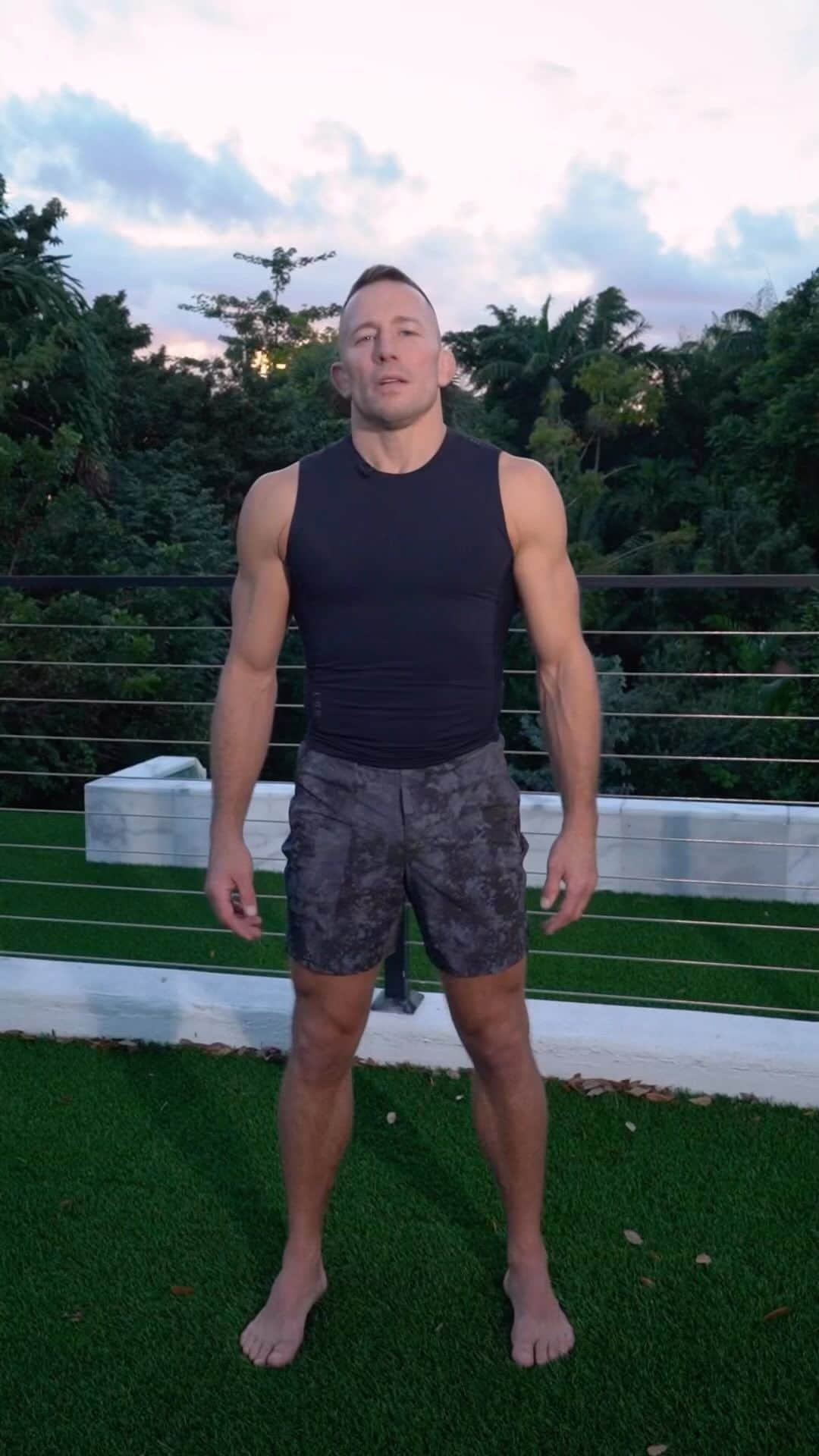 ジョルジュ・サンピエールのインスタグラム：「A little piece of advice from UFC World Champion @georgesstpierre」