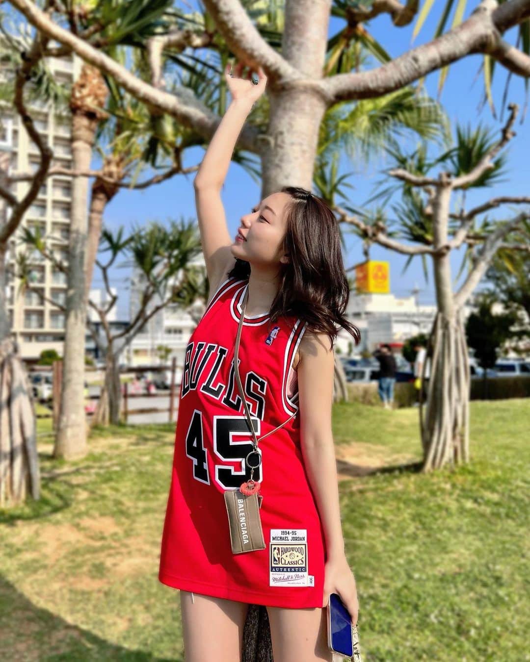 のインスタグラム：「🏀🌺🌴  #沖縄 #NBA」