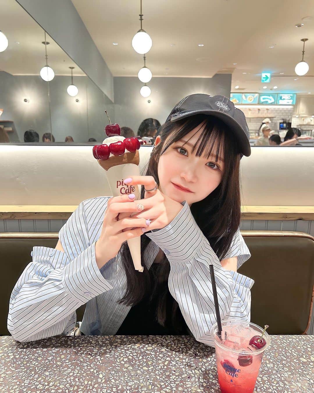 堂本千晴のインスタグラム：「🍒アメリカンチェリー🍒」