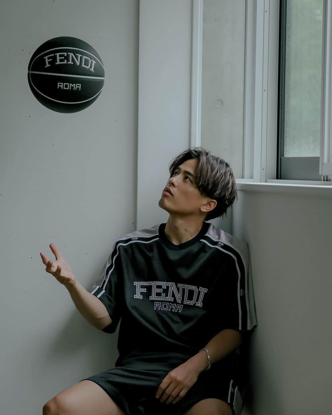 富樫勇樹のインスタグラム：「FENDI Active Basketball Capsule  @fendi  #FENDI #PR」