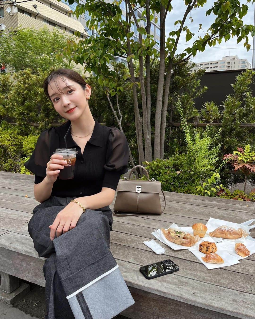 大西百合子さんのインスタグラム写真 - (大西百合子Instagram)「🍞🥐🥖🥯🥪  美味しいパンがたくさんあって、 幸せすぎた~。♡  とある日差し強かった日📸☀️  #onishiyuriko」6月8日 20時45分 - yurikooo_jpn