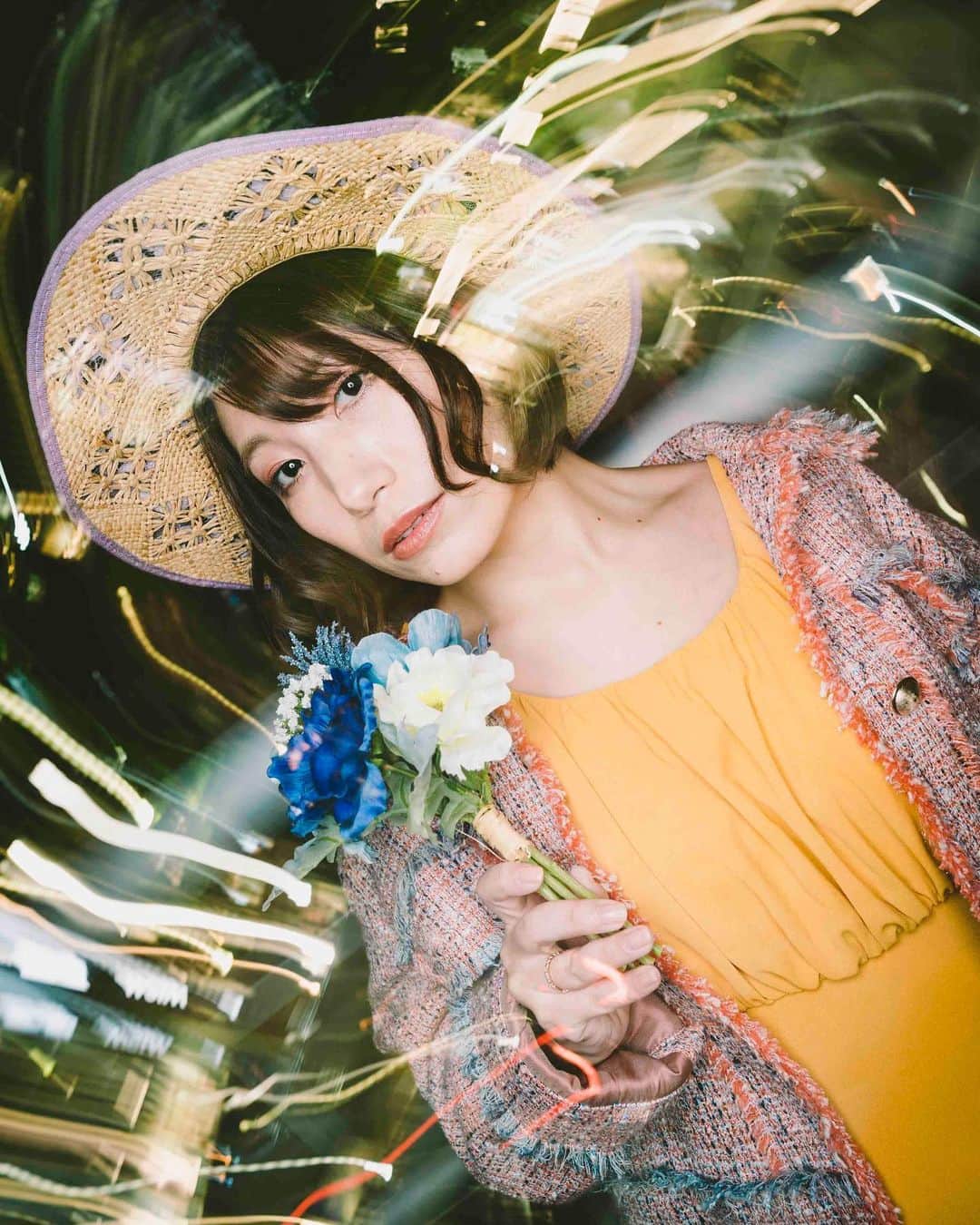 kenta_soyoungのインスタグラム：「light flowers. . . . @iwamoto_kaori」