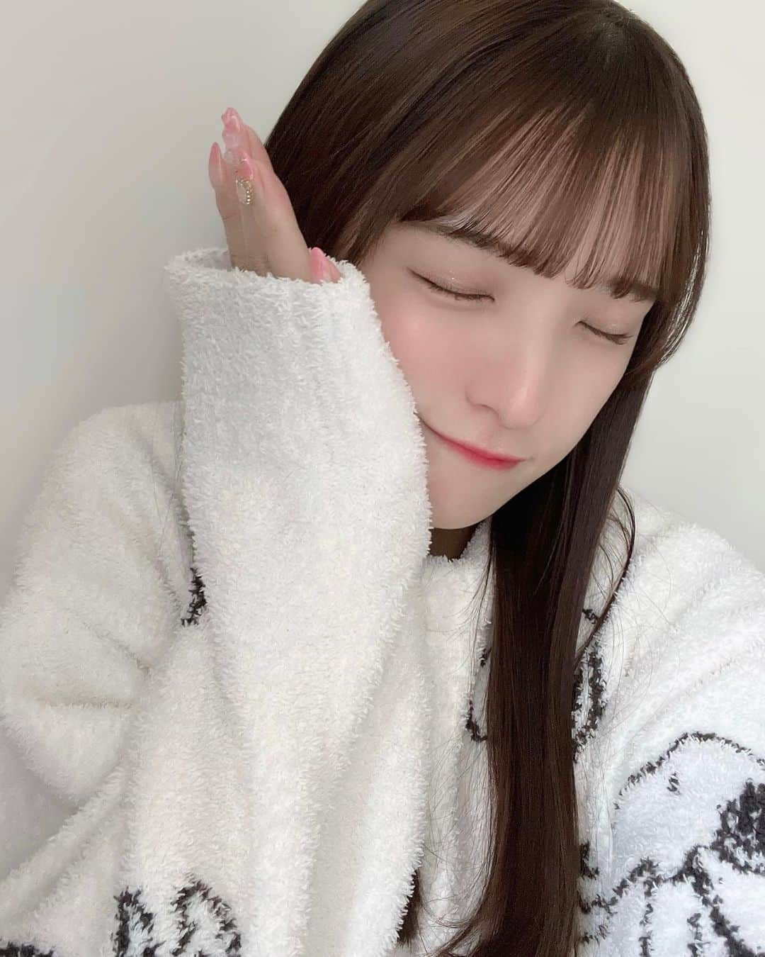 茉城奈那さんのインスタグラム写真 - (茉城奈那Instagram)「おやすみなさい( ⑉¯ ꇴ ¯⑉ ) ⁡ ⁡ ⁡ ⁡ ⁡ #アイドル #地下アイドル #idol #ınstagood #ヘアアレンジ #ピンクブラウン #ブラウンカラー #グレージュ #パジャマ女子 #ジェラピケ」6月8日 22時21分 - nanchan_1010