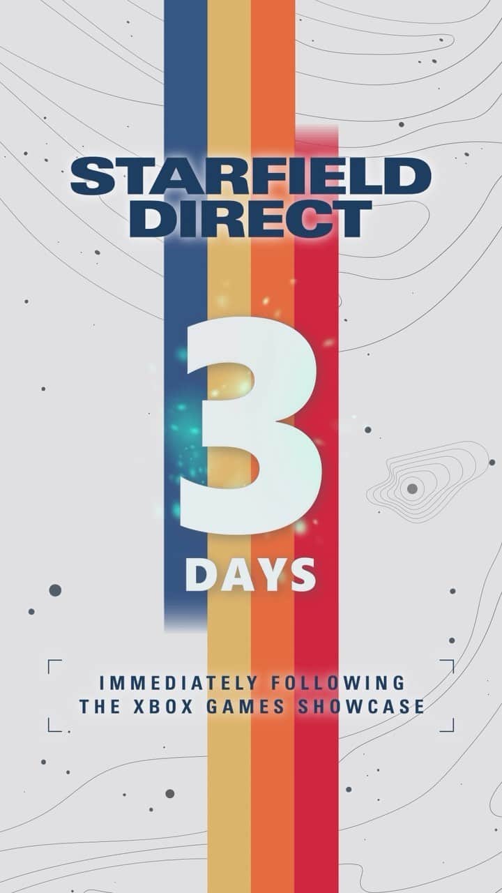 Xboxのインスタグラム：「A new universe awaits us all… Time to learn more about it! ‌ The Xbox Games Showcase followed by Starfield Direct is only 3 days away! | #Starfield #XboxShowcase」