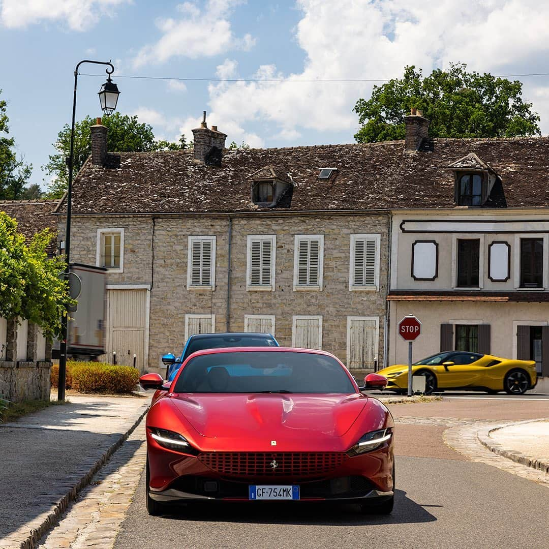 フェラーリさんのインスタグラム写真 - (フェラーリInstagram)「An unforgettable journey starts from the hearts of #Maranello, #Frankfurt, #Paris, and #London, arriving in the legendary #LeMans, back with its most anticipated edition ever– the #LeMansCentenary.   Ferrari is back after 50 years at the #LeMans24.  Join us on this epic journey and stay tuned for unforgettable moments of the 24 hours of Le Mans. #FerrariRoadToLeMans #DrivingFerrari #Ferrari」6月9日 1時23分 - ferrari