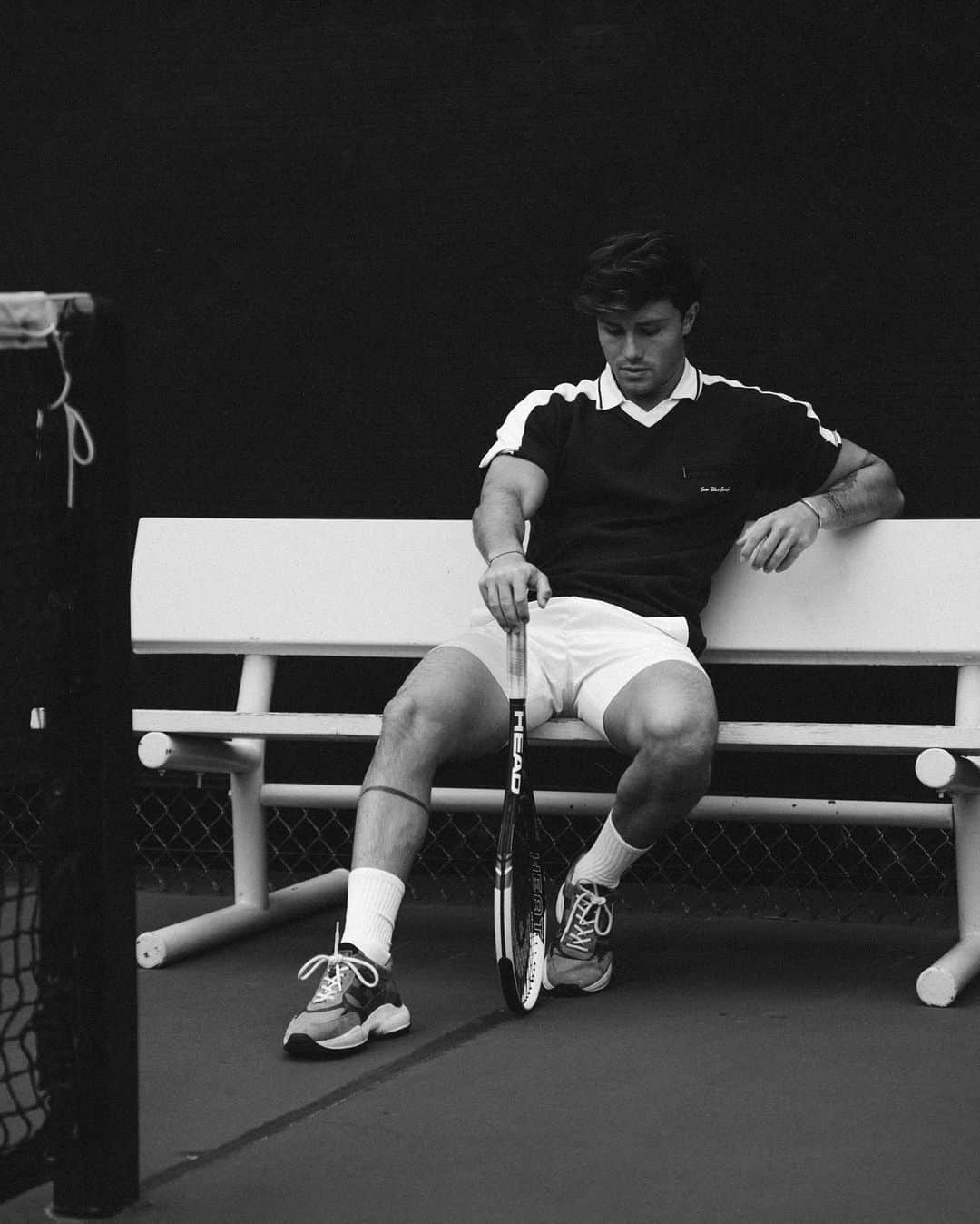 Enzo Cariniさんのインスタグラム写真 - (Enzo CariniInstagram)「Tennis player photoshoot which one do you prefer 1-6 ?   Hair by @bruaurelien  #classy #vintage #tennis」6月9日 1時25分 - enzo_carini