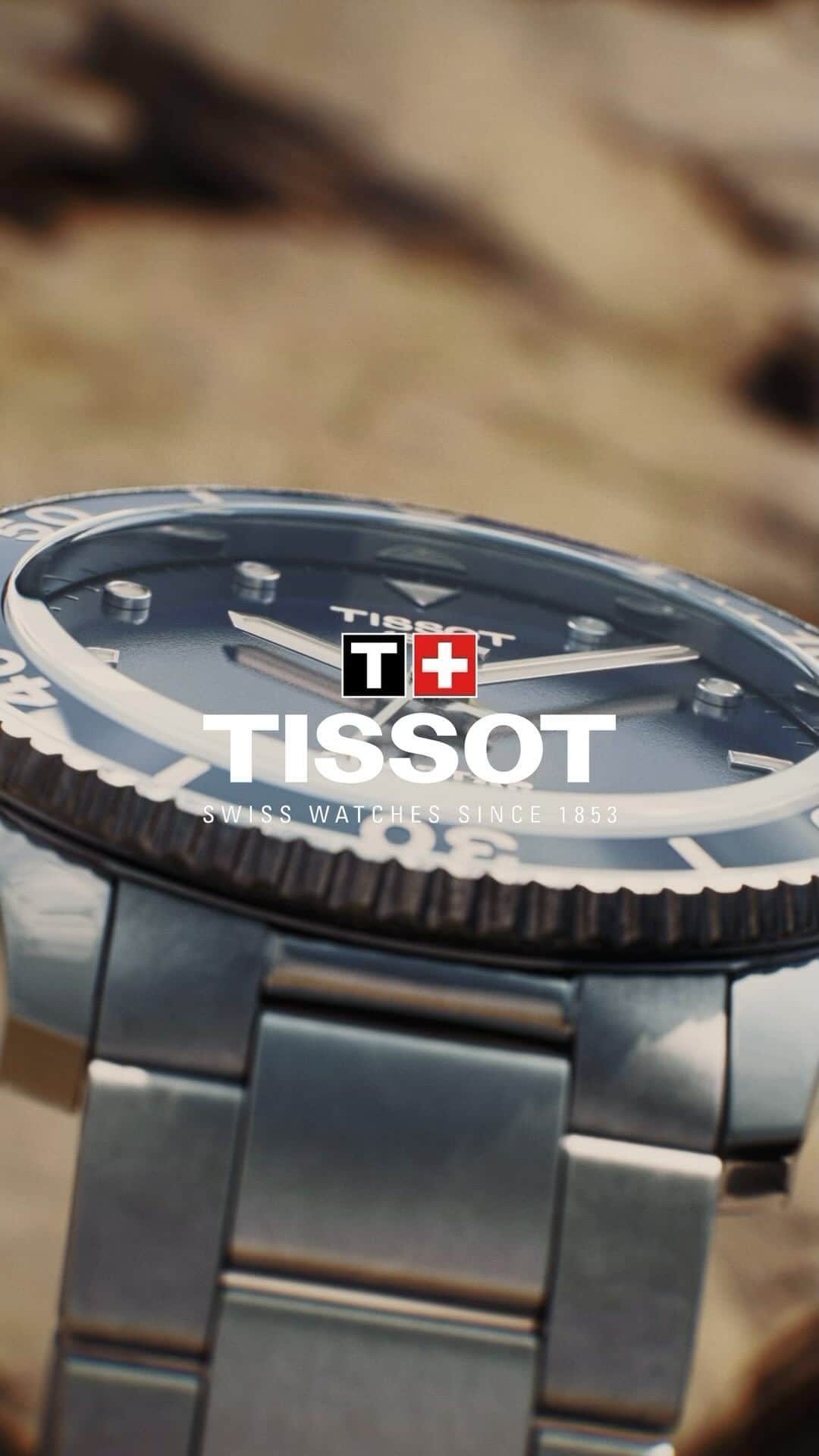 ティソのインスタグラム：「A watch as bold as your spirit : Seastar 1000 40mm.」