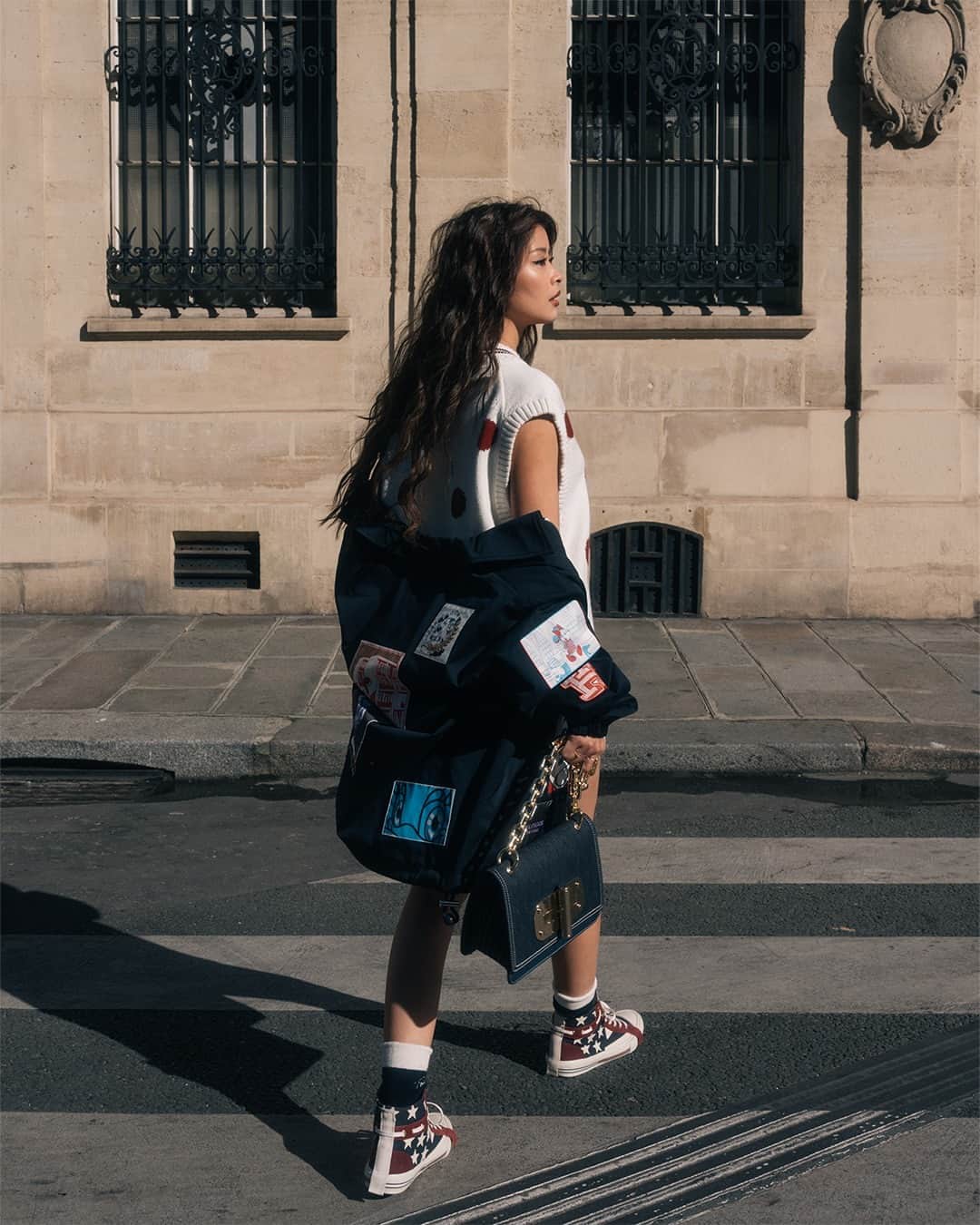 Tommy Hilfigerのインスタグラム：「See classics through a playful lens with @caroline_hu and her #DisneyXTommy. #Disney @DisneyStyle #DisneyStyle #MickeyFriendsStayTrue」