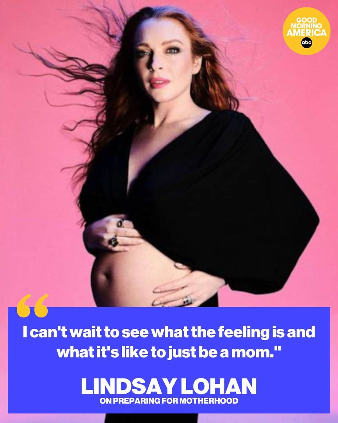 Good Morning Americaさんのインスタグラム写真 - (Good Morning AmericaInstagram)「@lindsaylohan is opening up about her life as she prepares for motherhood 💕 Read more at our link in bio.」6月9日 2時30分 - goodmorningamerica