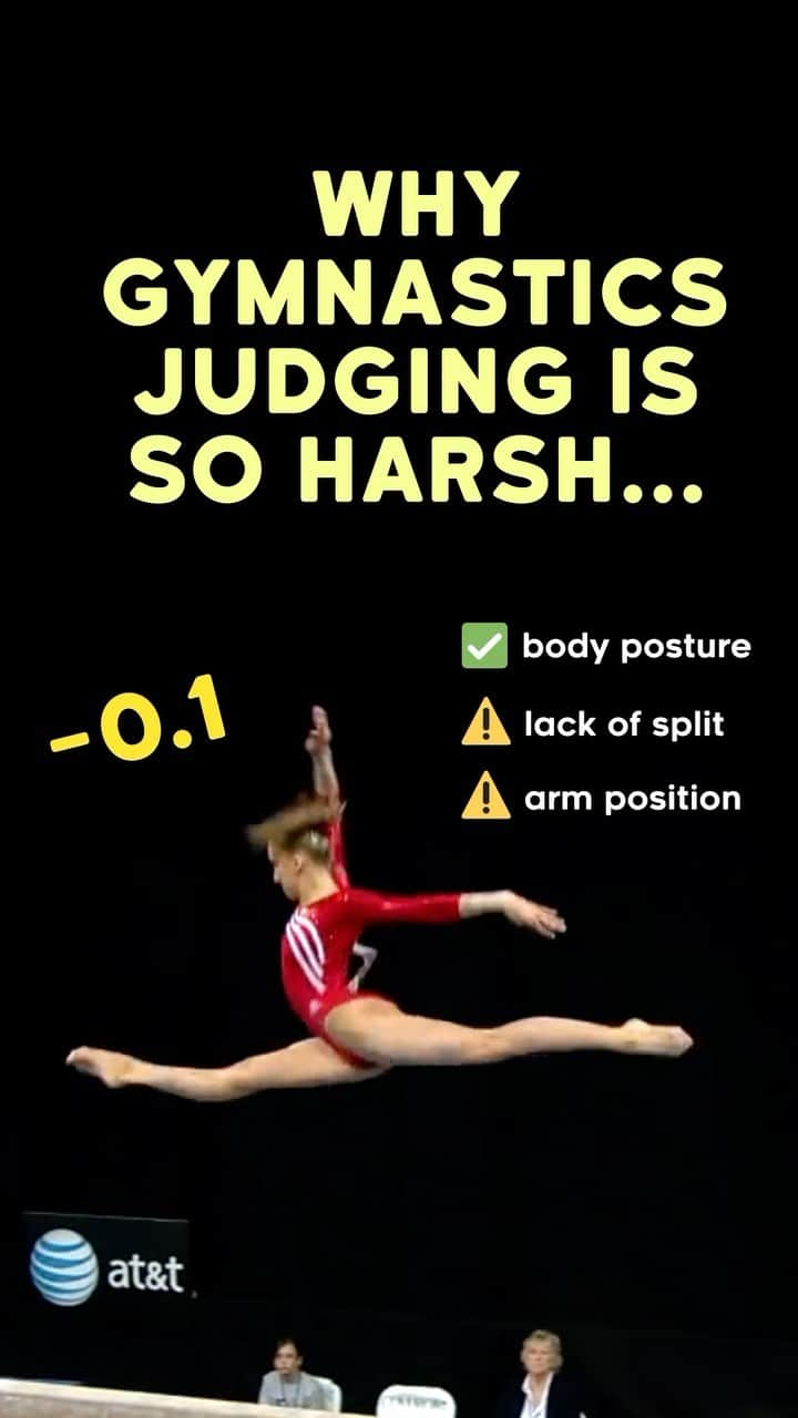 エミリー・チャンのインスタグラム：「might be an unpopular opinion? let me know what you think! and if you have any judging questions you want answered? please like and share for the algorithm 🙏   #gymnastics #sports #olympics #gymnasticsjudging」