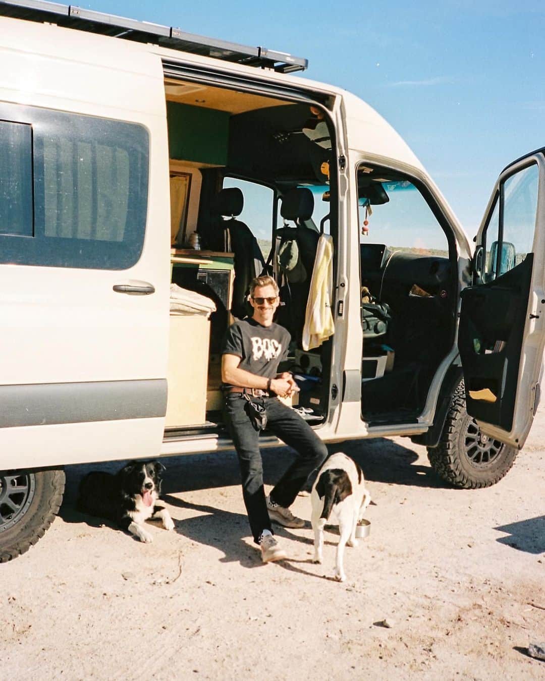 Andrew Knappのインスタグラム：「National best friend day shout out to my besties who let me selfie with them way too much. These three dogs have carried me through so much. So much love for these guys. #nationalbestfriendday #friendswhopeetogetherstaytogether   First photo by @shayd_johnson」