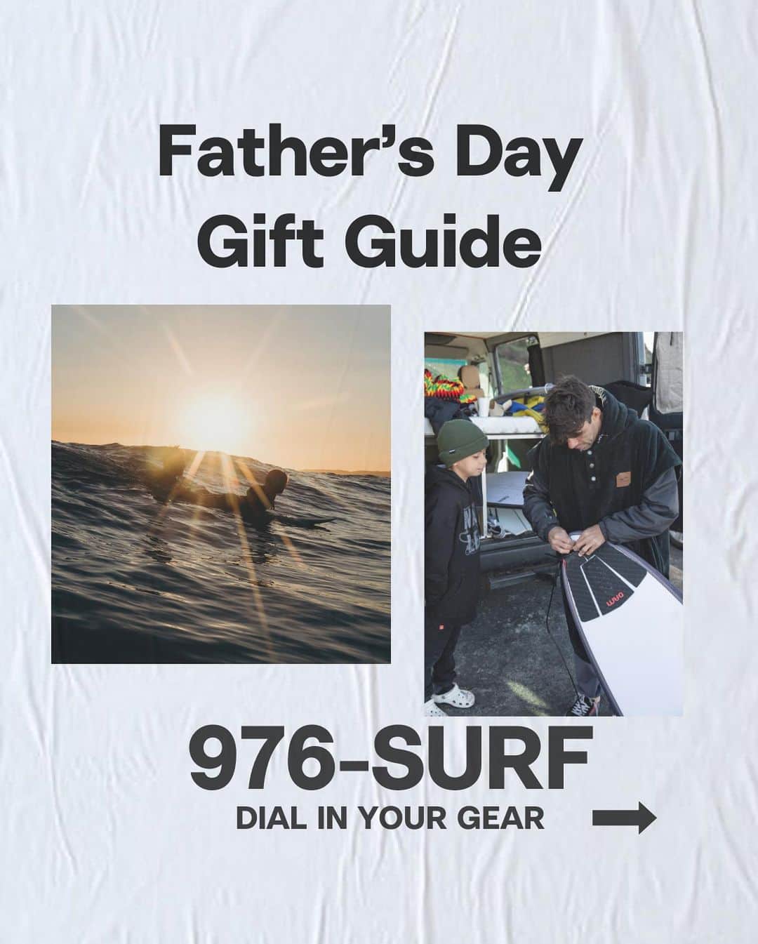 surflineさんのインスタグラム写真 - (surflineInstagram)「Reminder: Father’s Day is coming up.  Maybe you surf with your dad. You definitely surf with someone else’s dad! Maybe the dad in question is your partner, or even your son. The point is, now you get it. You understand the dad’s passion for surfing.  If you need a little help finding something for the surf dads in your life, we put together a guide with great gifts for any budget. And possibly a few things you might borrow from dad down the track.  Check it out at the link in bio.」6月9日 4時39分 - surfline