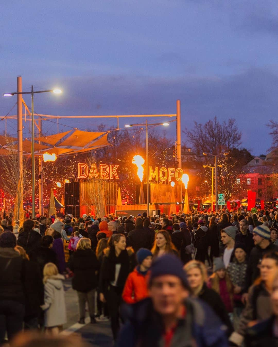 Australiaさんのインスタグラム写真 - (AustraliaInstagram)「Welcome to @tasmania's dark side, @dark_mofo 🌚🖤 Until 22 June, nipaluna (@hobartandbeyond) will be transformed into a subversive experience celebrating all things dark, twisted and delicious! Held in the lead-up to the #WinterSolstice, this annual festival (this year celebrating its 10th anniversary) is confronting, thought-provoking and just wonderfully weird! Indulge in the allure of darkness through the captivating blend of music, art, food, film, light, noise (and even a nude swim!). Dark Mofo has got to be seen to be believed... if you dare! 😉   📸: Adam Gibson, Lusy Productions, Jarrad Seng  📍: #Hobart, #Tasmania   #seeaustralia #comeandsaygday #discovertasmania #hobartandbeyond #TassieOffSeason #pttr23」6月9日 5時00分 - australia