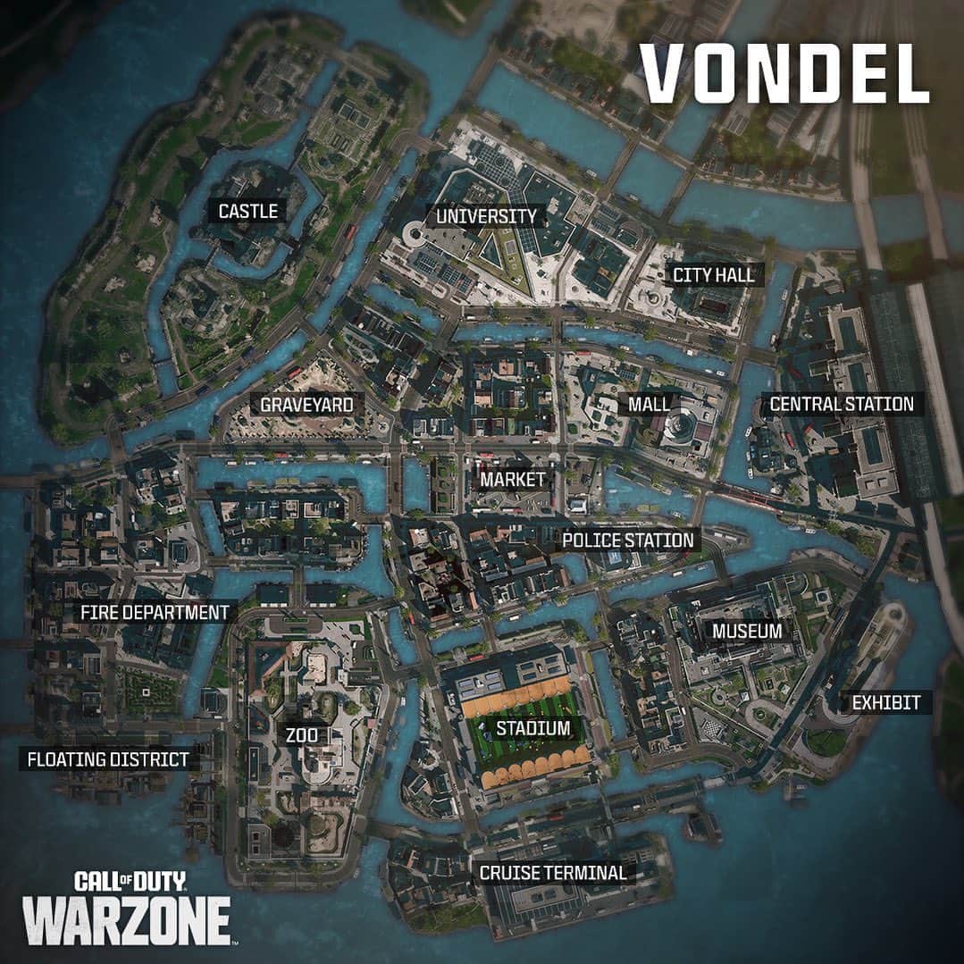 Call of Dutyのインスタグラム：「Set your coordinates for Vondel - a brand-new mid-sized map coming to Call of Duty #Warzone Season 04 on June 14 📍  Available for Resurgence and DMZ, at launch and Battle Royale in-season 🎮」