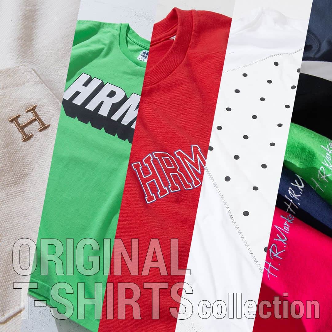 ハリウッドランチマーケットのインスタグラム：「HOLLYWOOD RANCH MARKETから2023年の新作オリジナルTシャツが入荷しました。 シンプルなものからインパクトのあるLOGOアイテムまで、カラー展開豊富に夏の装いを彩るおすすめTシャツが揃いました。  詳細は @seilin_official ストーリーズハイライト"FEATURE" または、SEILIN ONLINE SHOPよりご覧いただけます。 https://www.hrm-eshop.com/shop/pages/hrm_tshirts.aspx  ------------------------------- (Dear international customers) We offer international shipments. Please visit SEILIN ONLINE SHOP to make purchases. -------------------------------  #hollywoodranchmaket #ハリウッドランチマーケット #聖林公司 #seilin  #ロゴtシャツ  #プリントtシャツ」
