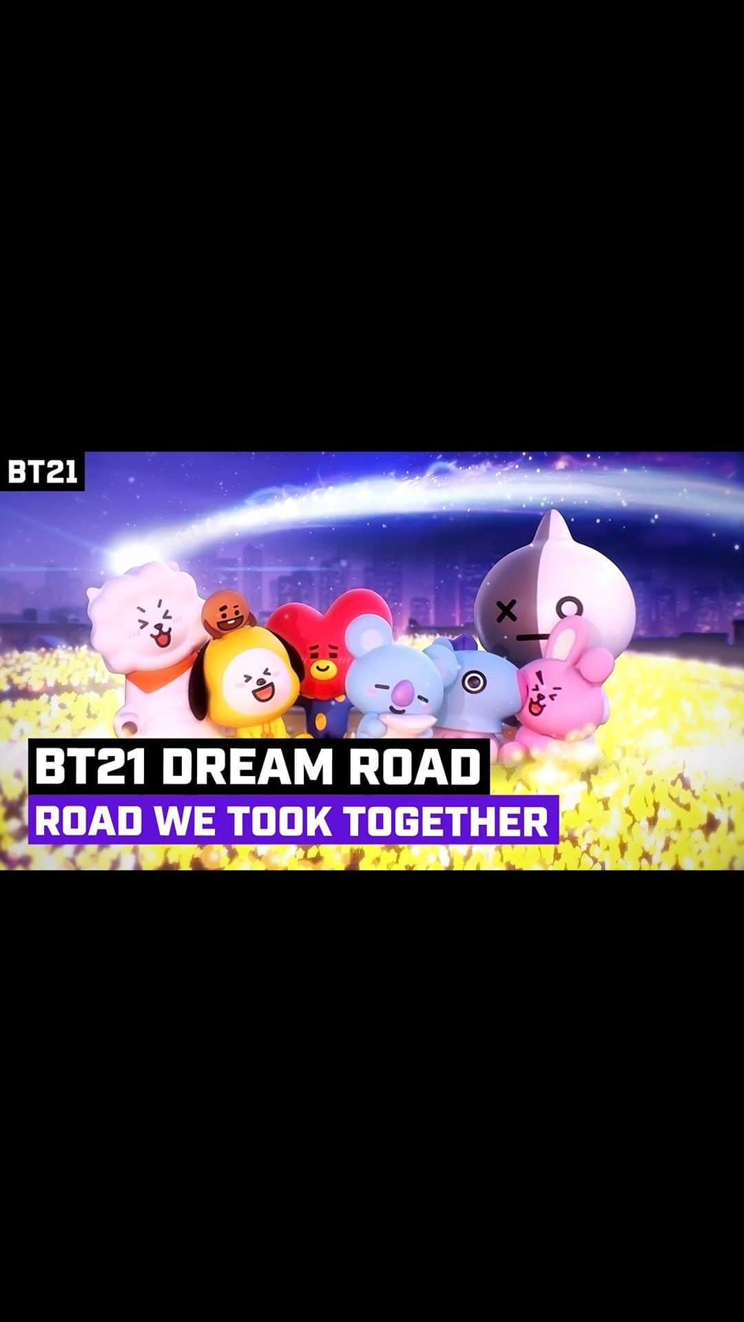 BT21 Stars of tomorrow, UNIVERSTAR!のインスタグラム