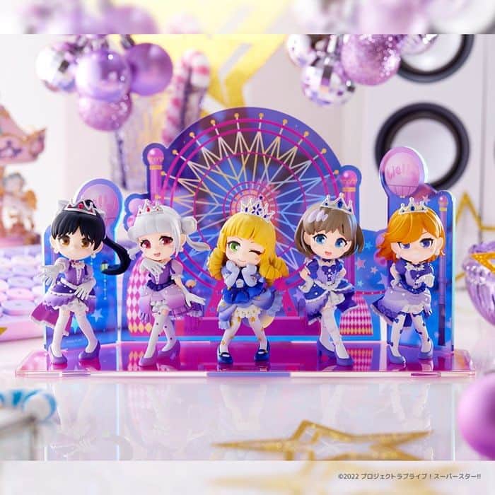 Tokyo Otaku Modeさんのインスタグラム写真 - (Tokyo Otaku ModeInstagram)「The Liella! girls are ready to perform for you on this stage where you can pose them in any order you'd like!   🛒 Check the link in our bio for this and more!   Product Name: PalVerse Love Live! Superstar!! Complete Box Limited Set w/ Acrylic Stage Series: Love Live! Superstar!! Product Line: PalVerse Manufacturer: Bushiroad Creative Specifications: Complete box of all 5 figures and 1 random secret (10 to collect: 5 + 5 secret) Height (approx.): 90 mm | 3.5" Bonus: ・Acrylic stage 　・Stand: 110 x 260 mm | 4.3" x 10.2" 　・Background: 145 x 180 mm | 5.7" x 7.1" 　・2 background parts: 123 x 50 mm | 4.8" x 2"  #lovelivesuperstar #tokyootakumode #animefigure #figurecollection #anime #manga #toycollector #animemerch #liella」6月9日 10時00分 - tokyootakumode