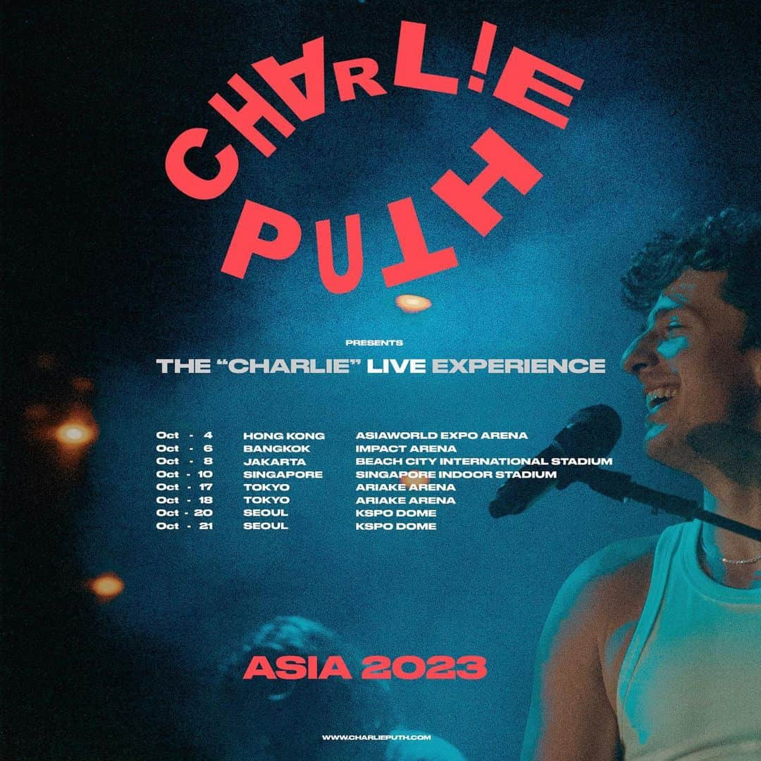 チャーリー・プースさんのインスタグラム写真 - (チャーリー・プースInstagram)「ASIA. Pre sale access if you're on my newsletter!」6月9日 11時01分 - charlieputh