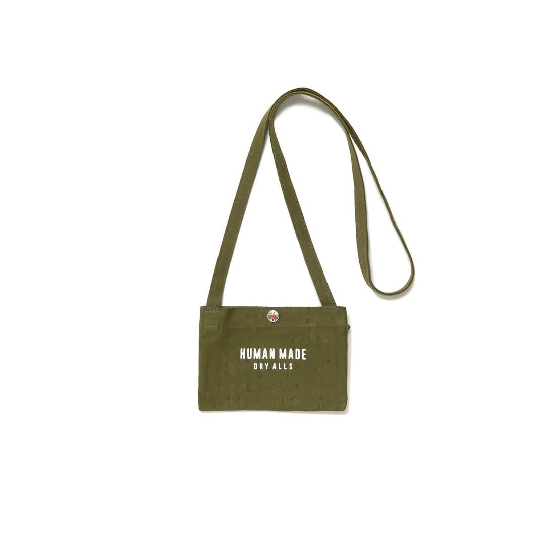 HUMAN MADEさんのインスタグラム写真 - (HUMAN MADEInstagram)「"MINI SHOULDER BAG" is available at 10th June 11:00am (JST) at Human Made stores mentioned below.  6月10日AM11時より、"MINI SHOULDER BAG” が HUMAN MADE のオンラインストア並びに下記の直営店舗にて発売となります。  [取り扱い直営店舗 - Available at these Human Made stores] ■ HUMAN MADE ONLINE STORE ■ HUMAN MADE OFFLINE STORE ■ HUMAN MADE HARAJUKU ■ HUMAN MADE SHIBUYA PARCO ■ HUMAN MADE 1928 ■ HUMAN MADE SHINSAIBASHI PARCO  *在庫状況は各店舗までお問い合わせください。 *Please contact each store for stock status.  コットン素材を用いたコンパクトサイズのショルダーバッグ。 ラブラドールをモチーフにしたオリジナルグラフィックを落とし込んでいます。身の回りのものを持ち運ぶのにぴったりなサイズ感です。  Compact cotton shoulder bag with an original labrador graphic. Perfectly sized for carrying everyday items.」6月9日 11時12分 - humanmade