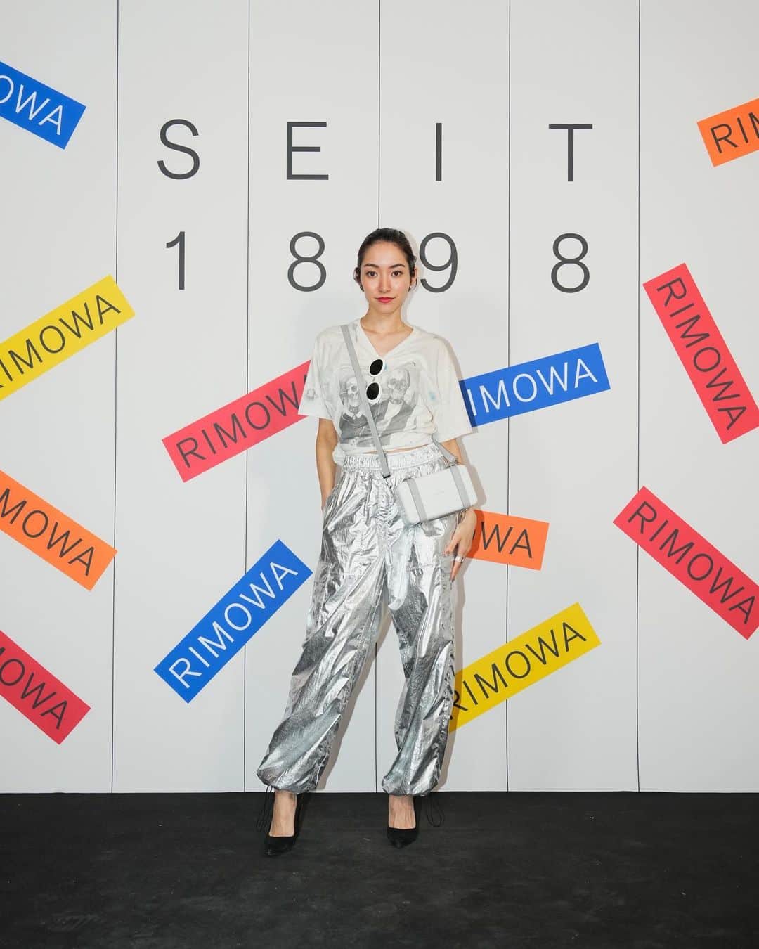 吉田沙世のインスタグラム：「Rimowa 125周年 Anniversary Exhibition ♡  「SEIT 1898」  @rimowa  #RIMOWA125 #RIMOWAseit1898」