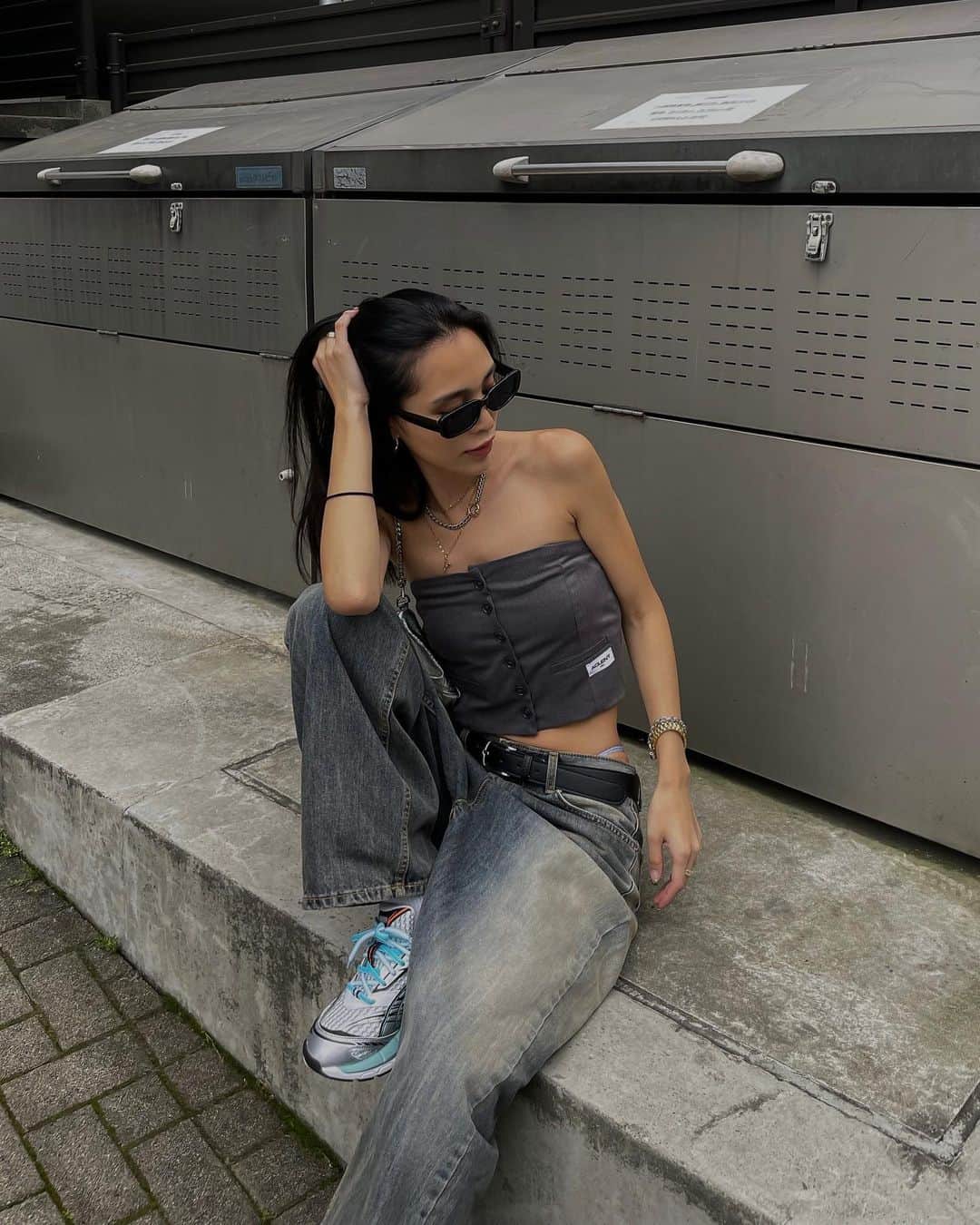 宮川由衣子さんのインスタグラム写真 - (宮川由衣子Instagram)「. らくちんとかわいいの共存🪽🩷 その2つが共存したら最強ですぞ？#誰  . #fashion #outfit #ootd #aclent」6月9日 12時55分 - yuiko_miyagawa