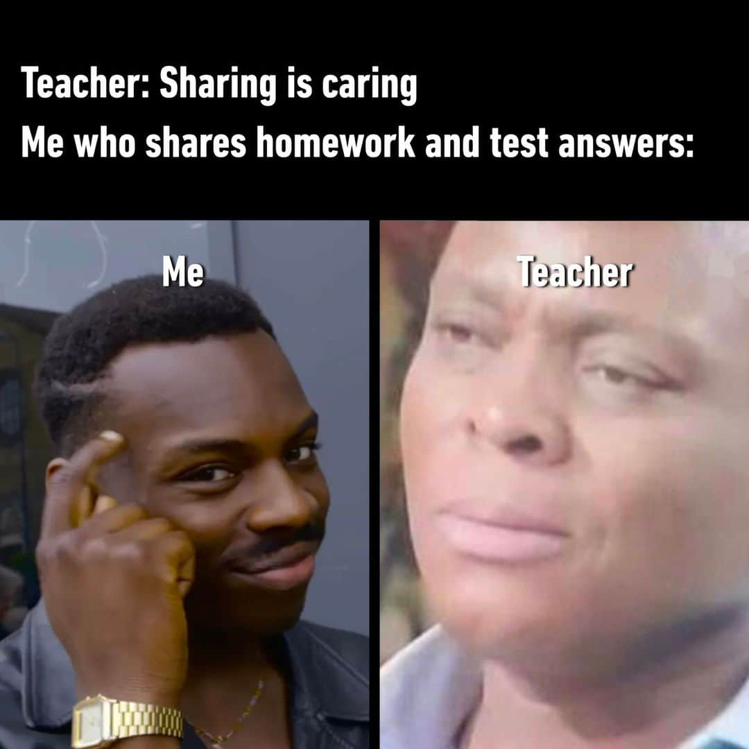 9GAGさんのインスタグラム写真 - (9GAGInstagram)「the teacher: bruh 😑  - #school #teachers #students #bigbrain #sharingiscaring #memes #9gag」6月9日 13時00分 - 9gag