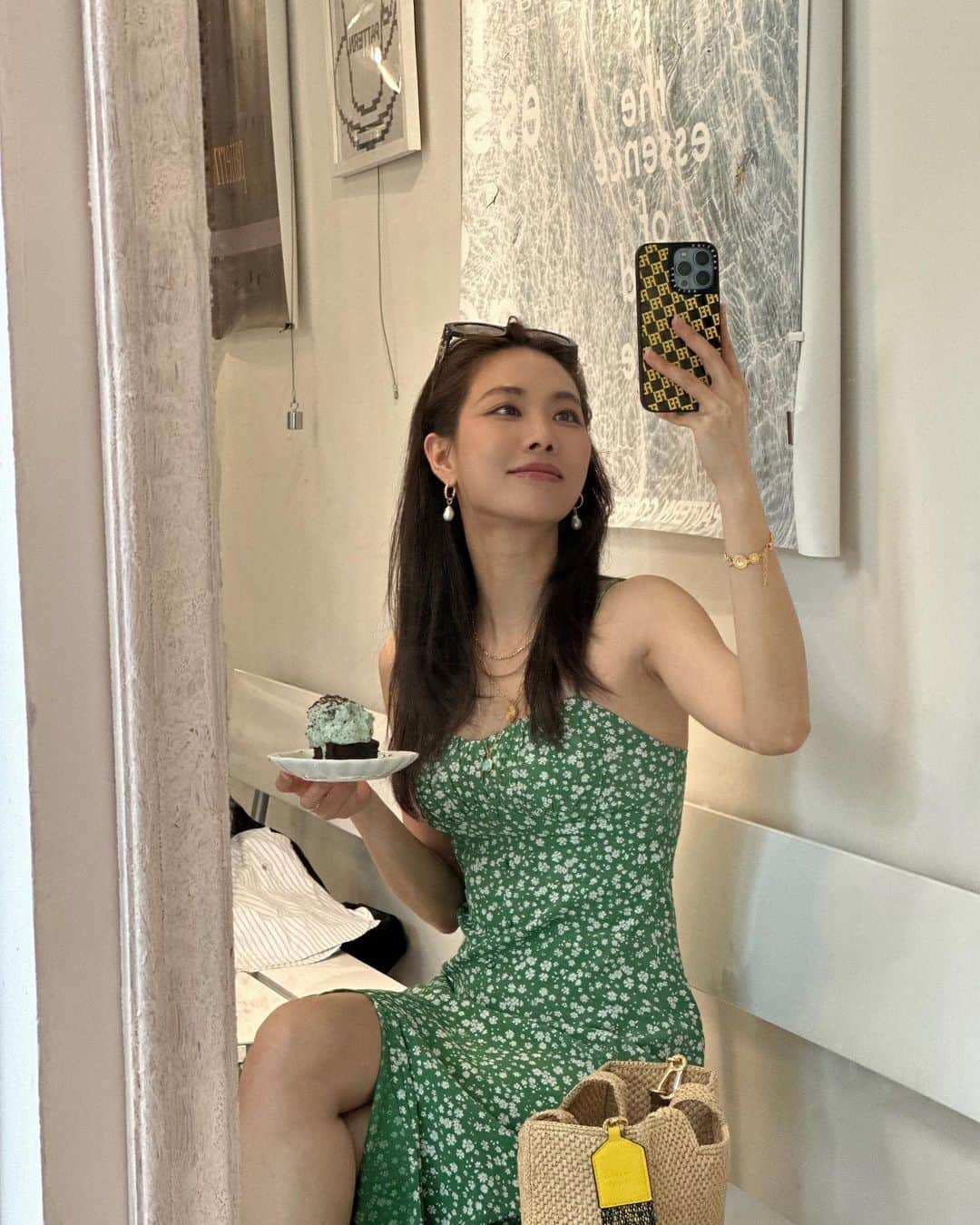 のインスタグラム：「💚💚💚」