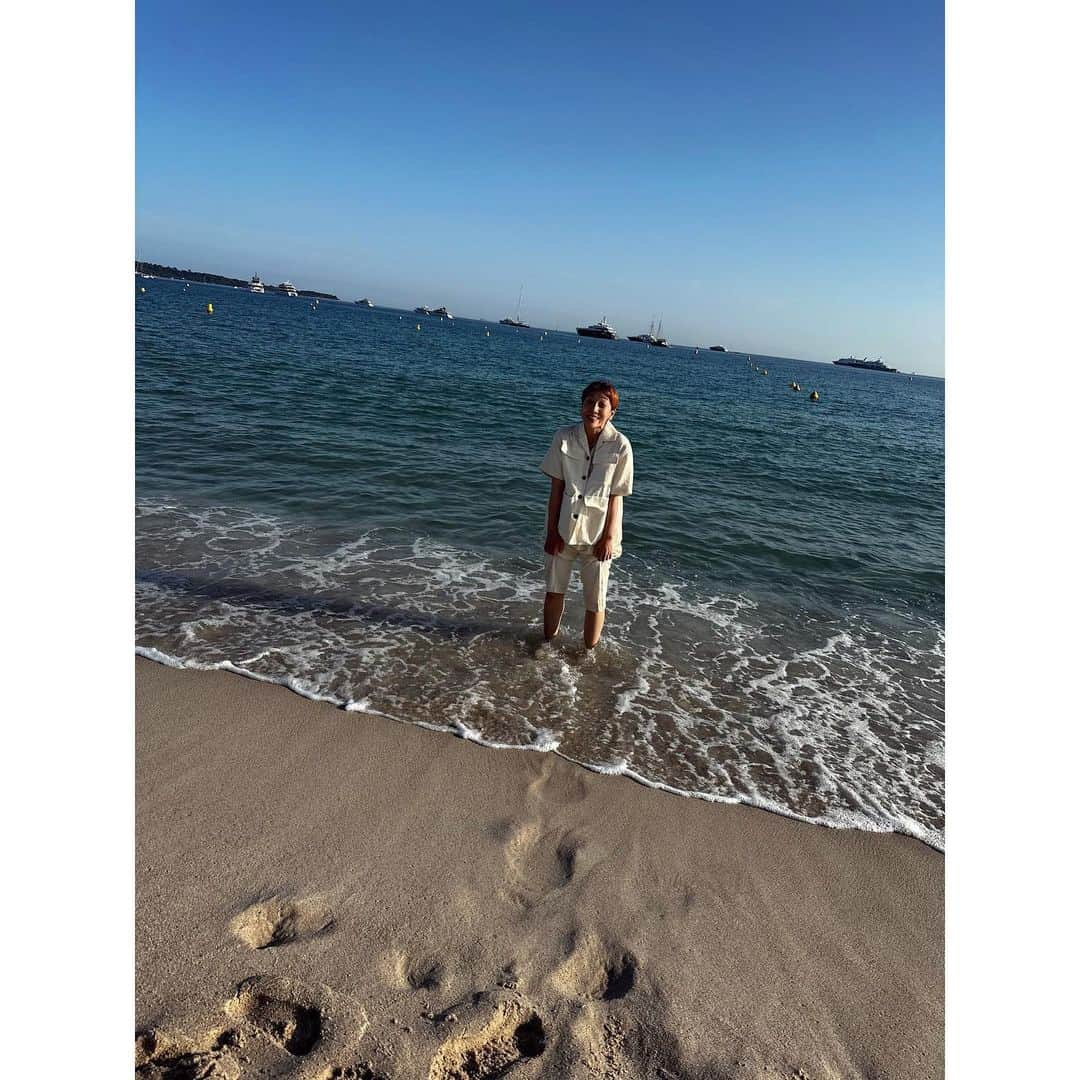 安藤サクラのインスタグラム：「〰︎〰︎〰︎〰︎〰︎ Cannes🦢」