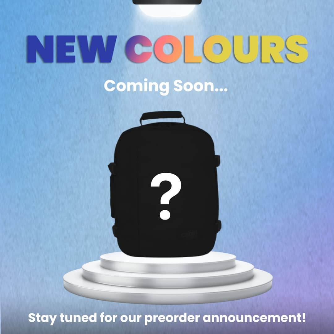 のインスタグラム：「We're excited to announce our NEW COLOURS product is coming!🎉 Shhhh.....🤫 Follow our social media channels or subscribe to our newsletter to receive updates on when it comes!  #CabinZero #Travel #backpack #packing #Zerohassletravel」