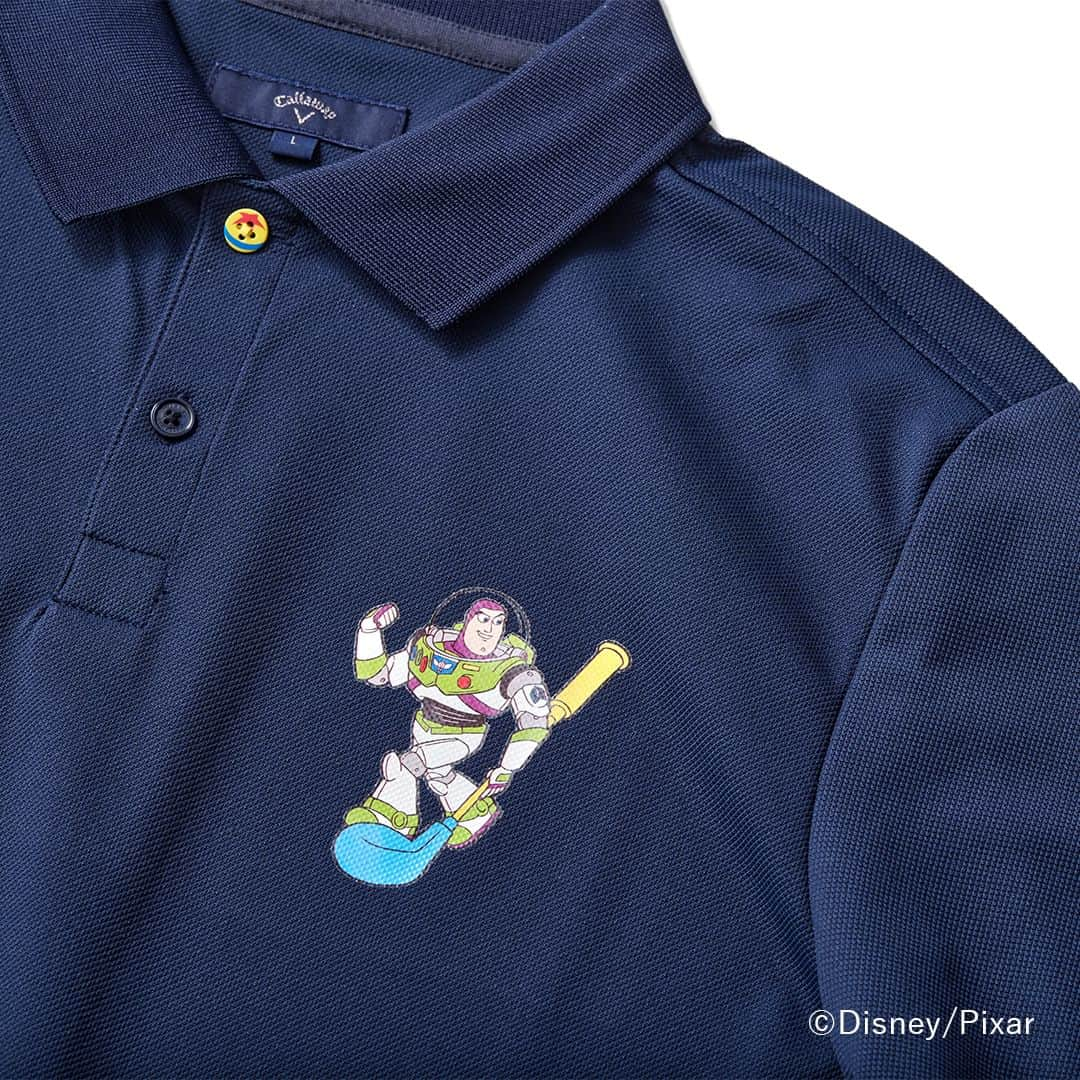 callawayapparel(キャロウェイアパレル）さんのインスタグラム写真 - (callawayapparel(キャロウェイアパレル）Instagram)「大好評のToy Story/Callaway Collection第2弾が登場！ 世界中で愛されるディズニー&ピクサー映画トイ・ストーリーをデザインしたコレクションを、昨年初めてキャロウェイで発表しましたが、今回はその第２弾として、特別におもちゃのゴルフクラブやアイスの棒を持った「ウッディ」たちが、ゴルフを楽しんでいるシーンを描き起こしました。  ドライバーショットをした「ウッディ」に、ガッツポーズをする「バズ・ライトイヤー」、真剣なまなざしでパットをする「ジェシー」、そしてアテンションボードを持った「エイリアン」。  映画のToy Storyでは見られない、スペシャルなコレクションをお楽しみください。  #キャロウェイ #キャロウェイアパレル #callaway #enjoyyourgame #ゴルフ #golf #ゴルフ女子 #ゴルフ男子 #callawayforall #toystory #トイストーリー #enjoyyourgolf #changethegame #pixar #ピクサー #ゴルフウェア」6月9日 15時03分 - callawayapparel_japan