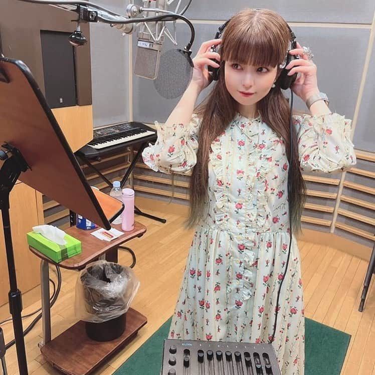 春奈るなのインスタグラム：「Recじゃあ〜〜〜！！！！！」