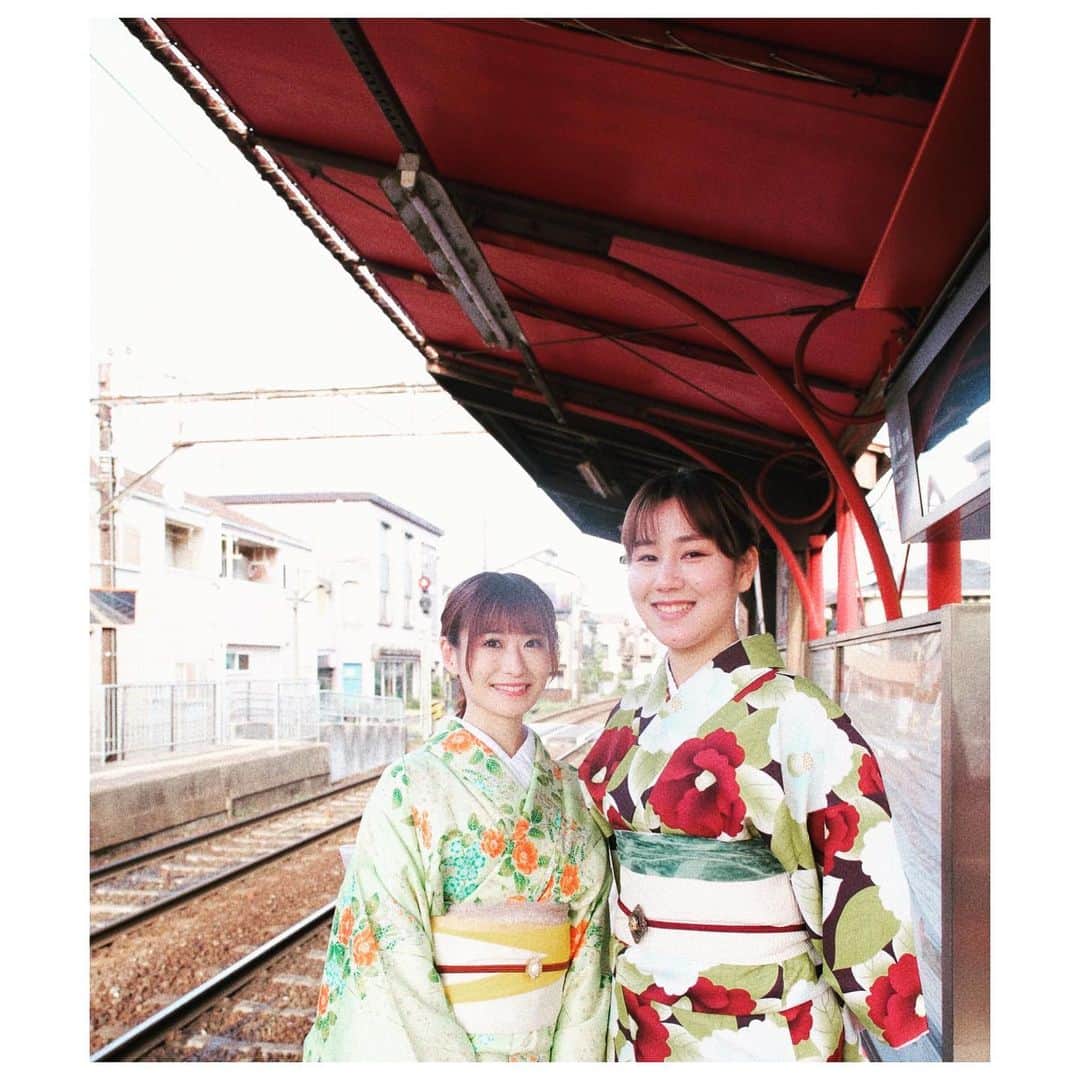 唯月ふうかさんのインスタグラム写真 - (唯月ふうかInstagram)「春に行った、京都旅行👘 なっちゃん、みなちゃんと とにかく笑って食べて喋っての、幸せな旅行でした!!  なっちゃんの一眼レフカメラで沢山素敵な写真を撮ってくれたので、これから載せていきますね☺️   #京都  #旅行  #京都旅行   #嵐山  #着物女子  #一眼レフ   #元榮菜摘 ちゃん  #柴田実奈 ちゃん  #唯月ふうか」6月9日 16時50分 - fuka_yuduki