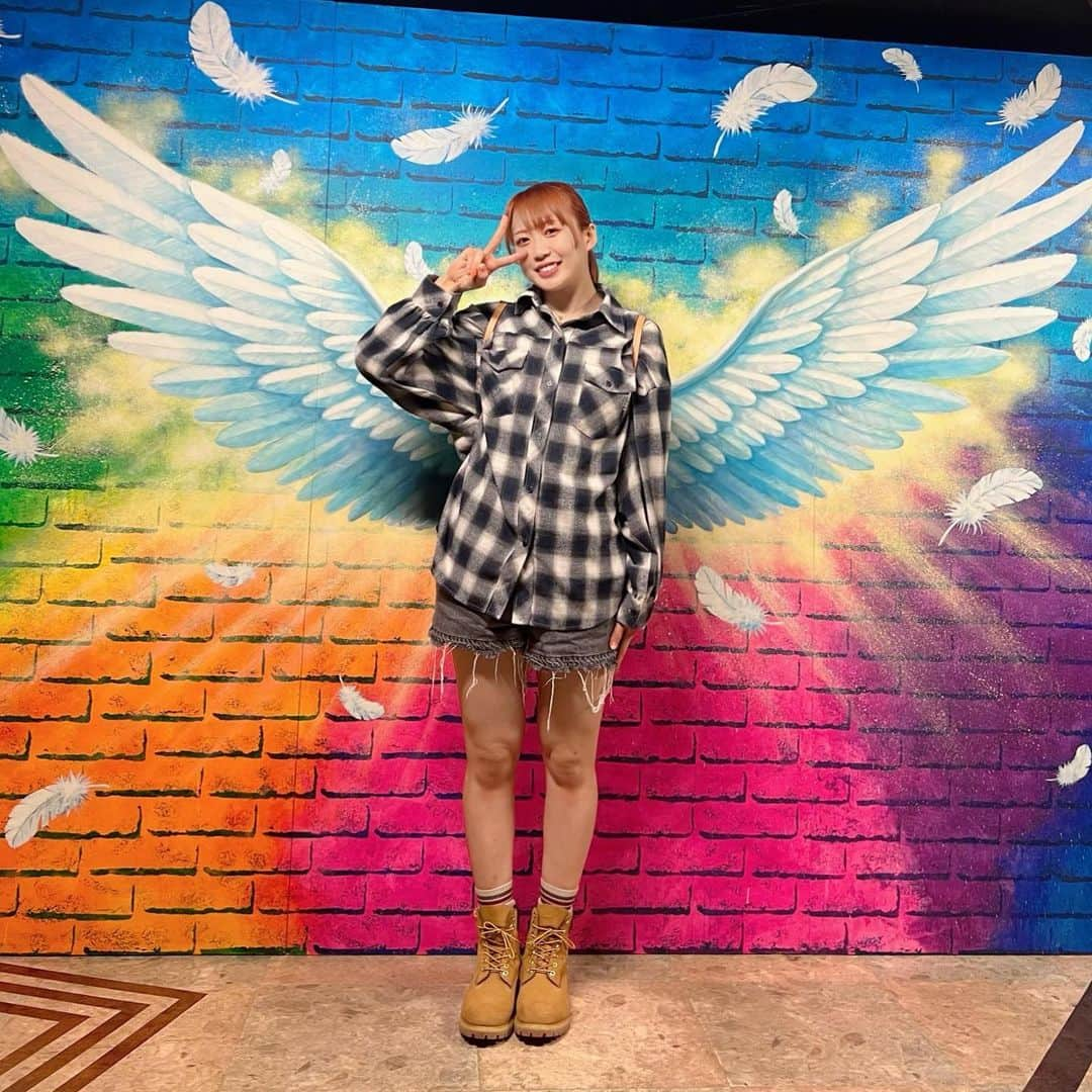 上谷沙弥のインスタグラム：「ゴールデンフェニックス🕊️✨ #STARDOM」