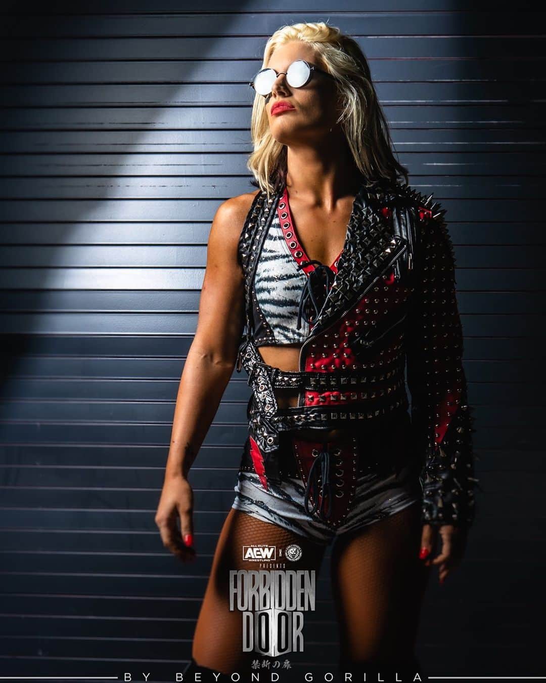 トニー・ストームのインスタグラム：「FORBIDDEN STORM.  From @aew / @njpw1972 Forbidden Door 2022. @tonistorm_  By Beyond Gorilla.  #ToniStorm #AEW #NJPW #ForbiddenDoor」
